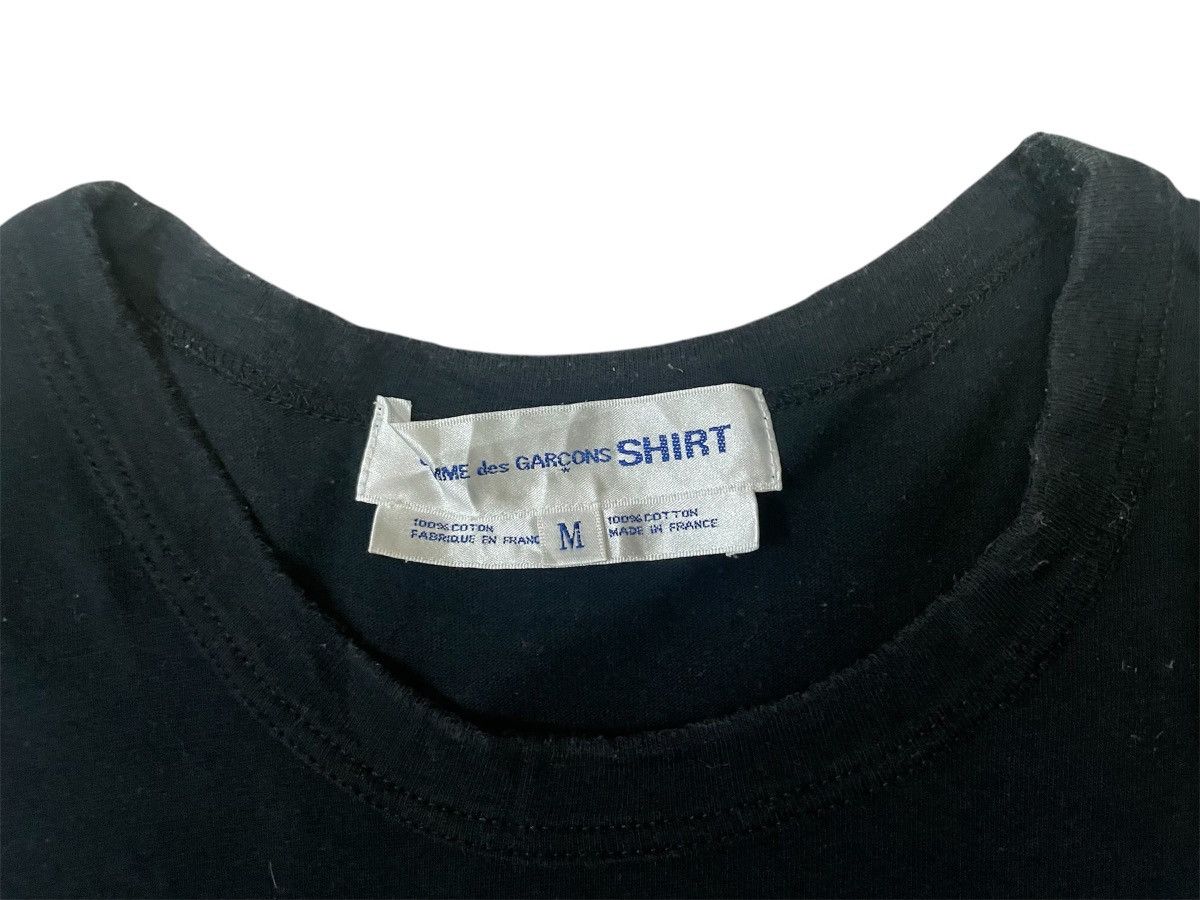 Comme des Garcons × Designer × Japanese Brand Comme Des Garcons S12160 Black Plain Tshirt Size US M / EU 48-50 / 2 - 3 Thumbnail