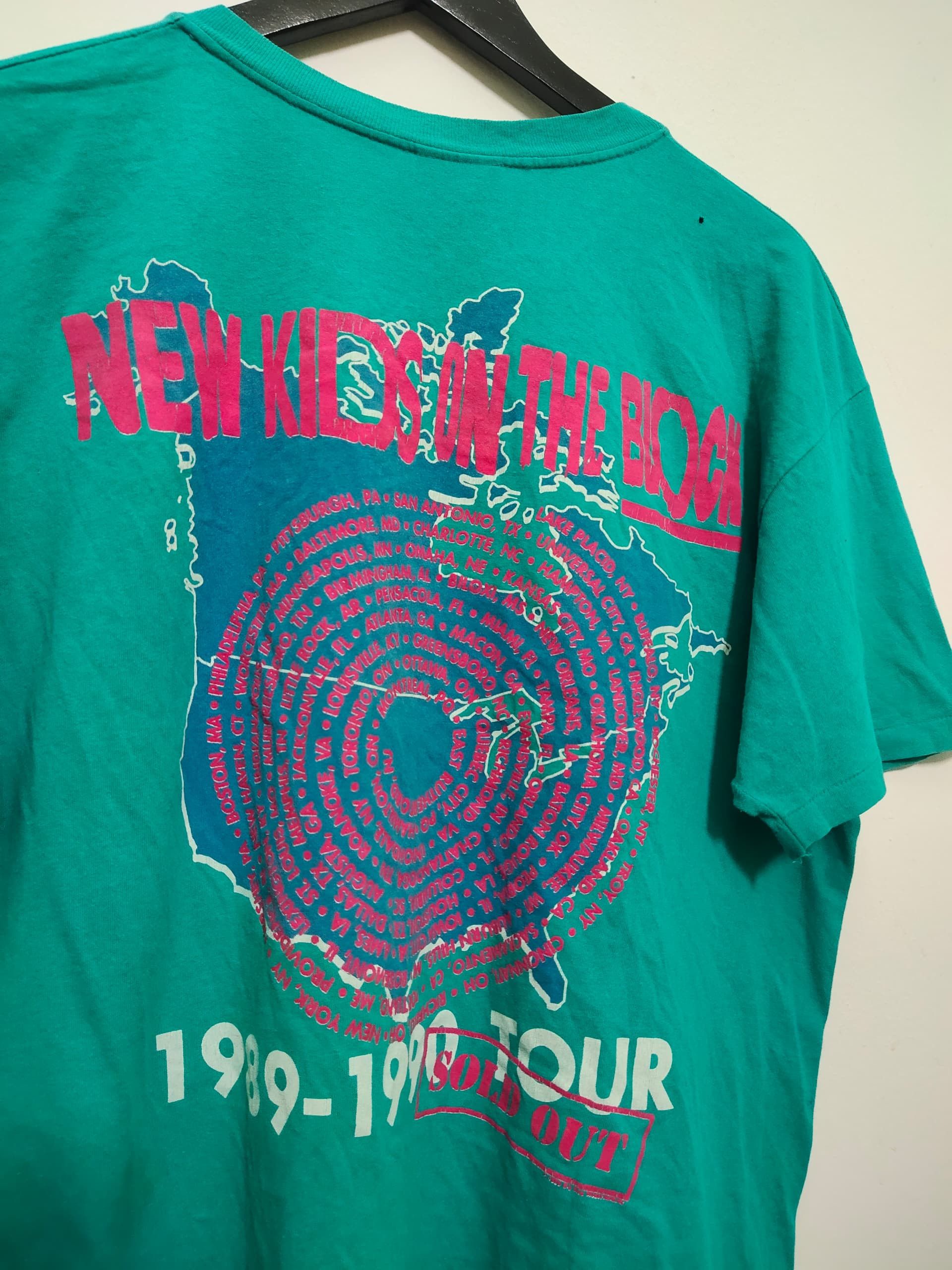 Band Tees Vintage 1989 New Kids On The Block band tshirt promo Size US XL / EU 56 / 4 - 9 Thumbnail
