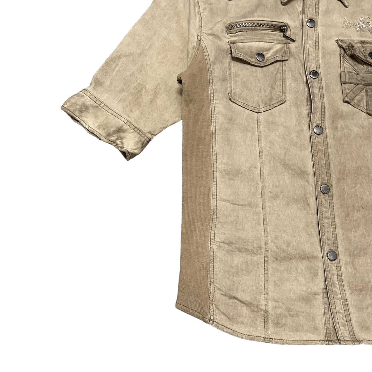 In The Attic Vintage In The Attic Skulls Embroidery Short Sleeve Jacket Size US L / EU 52-54 / 3 - 3 Thumbnail