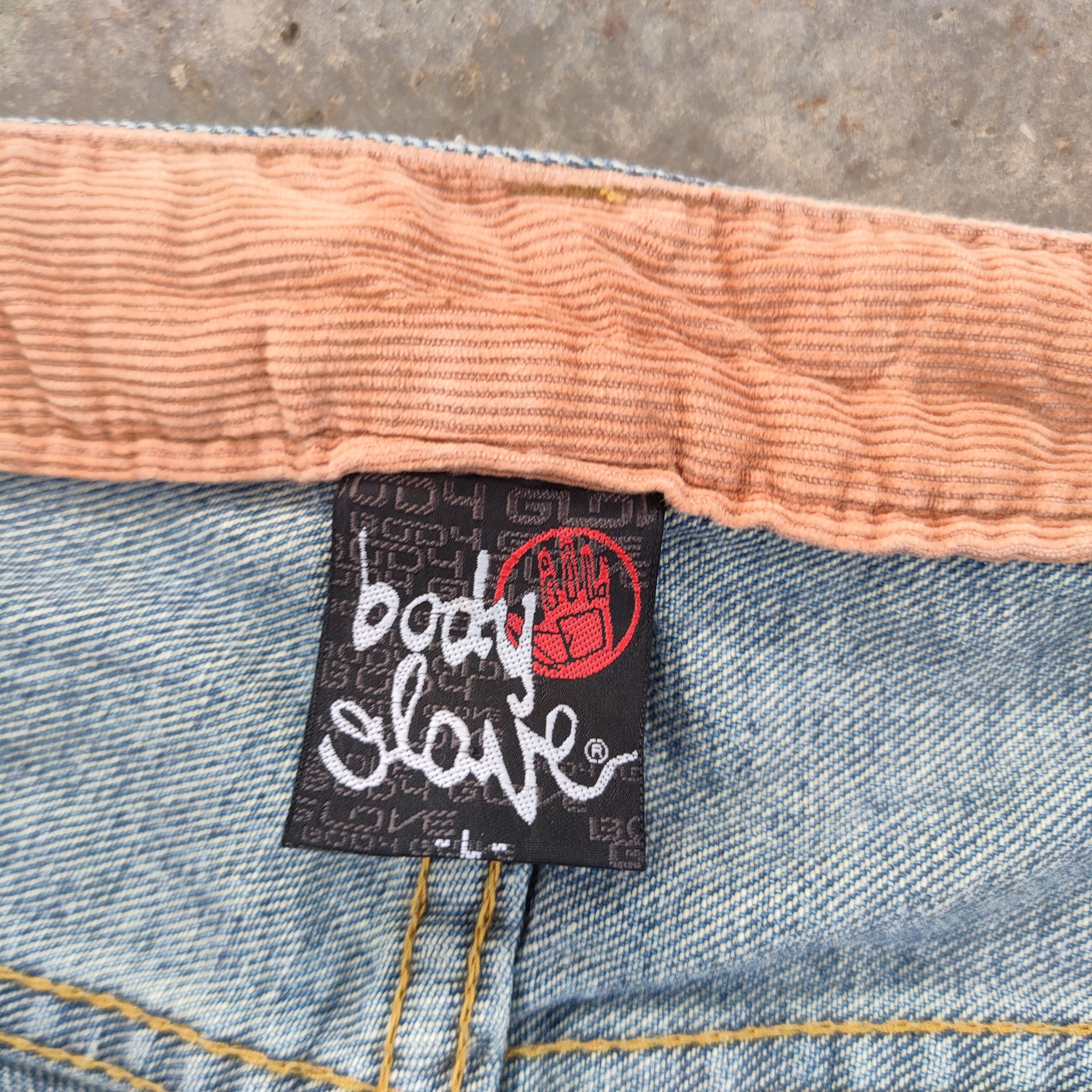 Body Glove W33 VINTAGE BODY GLOVE RIPPEP DENIM JEAN PANTS Size US 33 - 9 Thumbnail