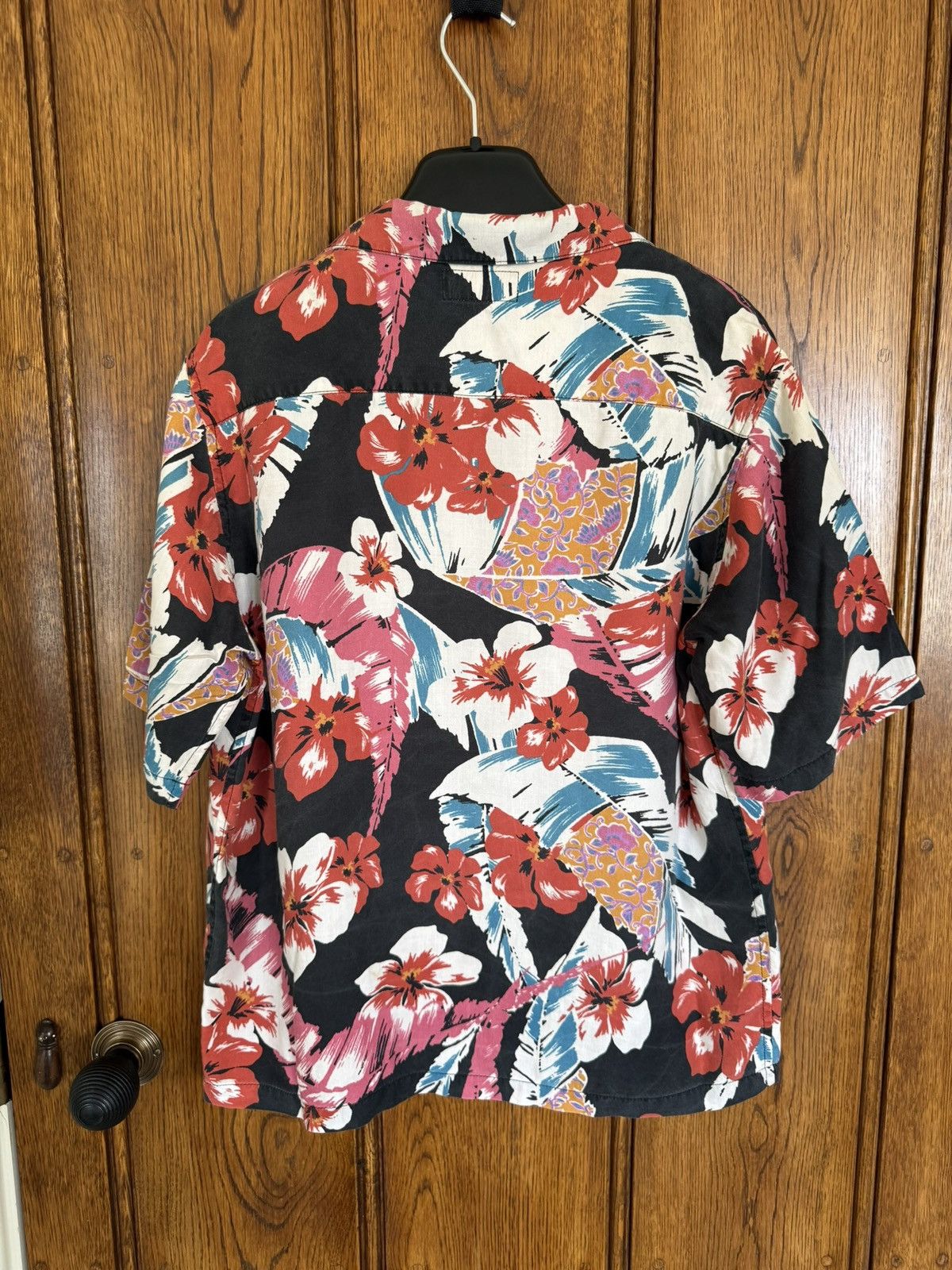 Saint Laurent Paris SS21 Saint Laurent Beckham Hawaiian shirt sample grail palm Size US S / EU 44-46 / 1 - 16 Thumbnail