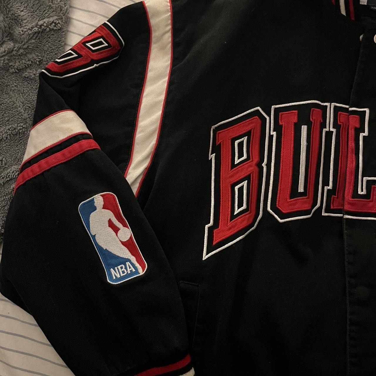 NBA VINTAGE 90s CHICAGO BULLS NBA VARSITY BOMBER JACKET Size US XXL / EU 58 / 5 - 6 Thumbnail
