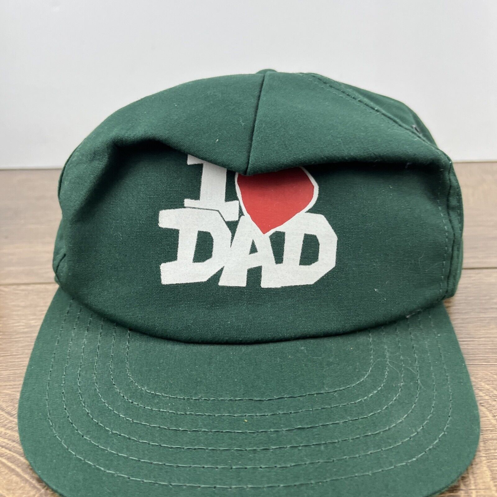 Other I Love Dad Hat Dad Heart Hat Green Hat Snapback Adjustable A Size ONE SIZE - 7 Thumbnail