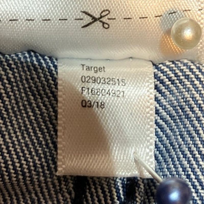 Other Isabel Maternity Blue Denim Jegging Tapered Jeans 12 Size 34" / US 12 / IT 48 - 4 Thumbnail