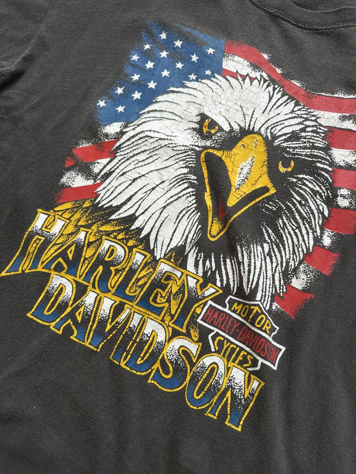 Harley Davidson Vintage 70’s Harley Davidson T shirt Size US L / EU 52-54 / 3 - 5 Thumbnail