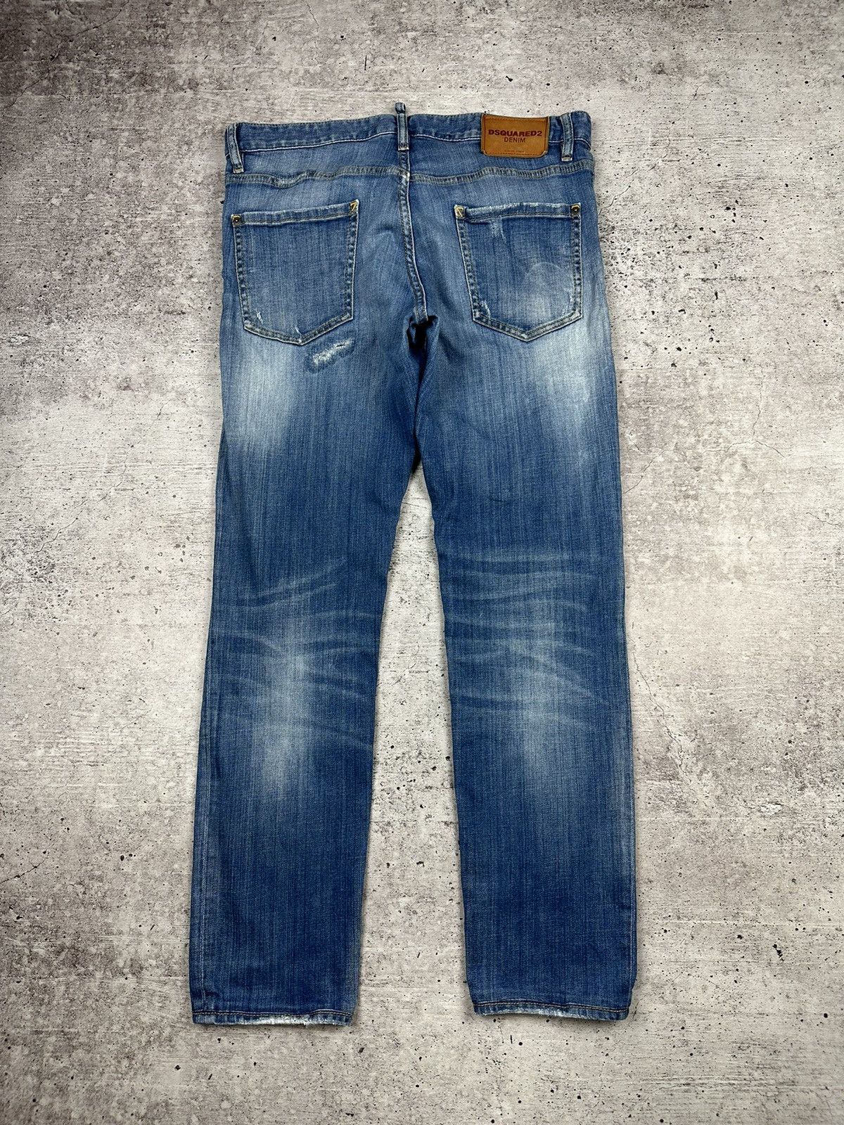 Dsquared2 Dsquared2 Cool Guy Distressed Denim Jeans Pants (A035) Size US 34 / EU 50 - 13 Thumbnail