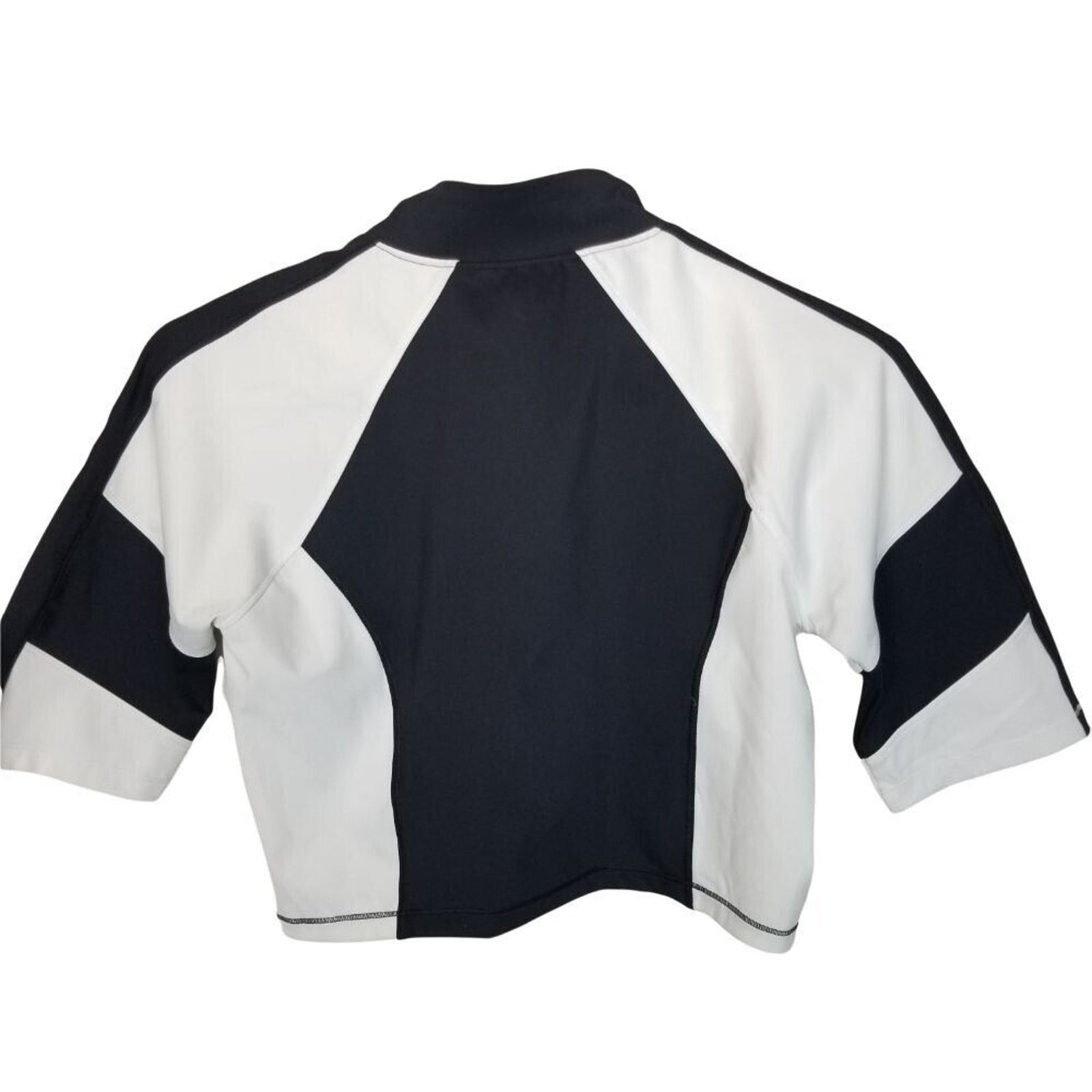 Good American Good American Womens The Dual Life Crop Top Women 3/L/10-12 Size L / US 10 / IT 46 - 7 Thumbnail
