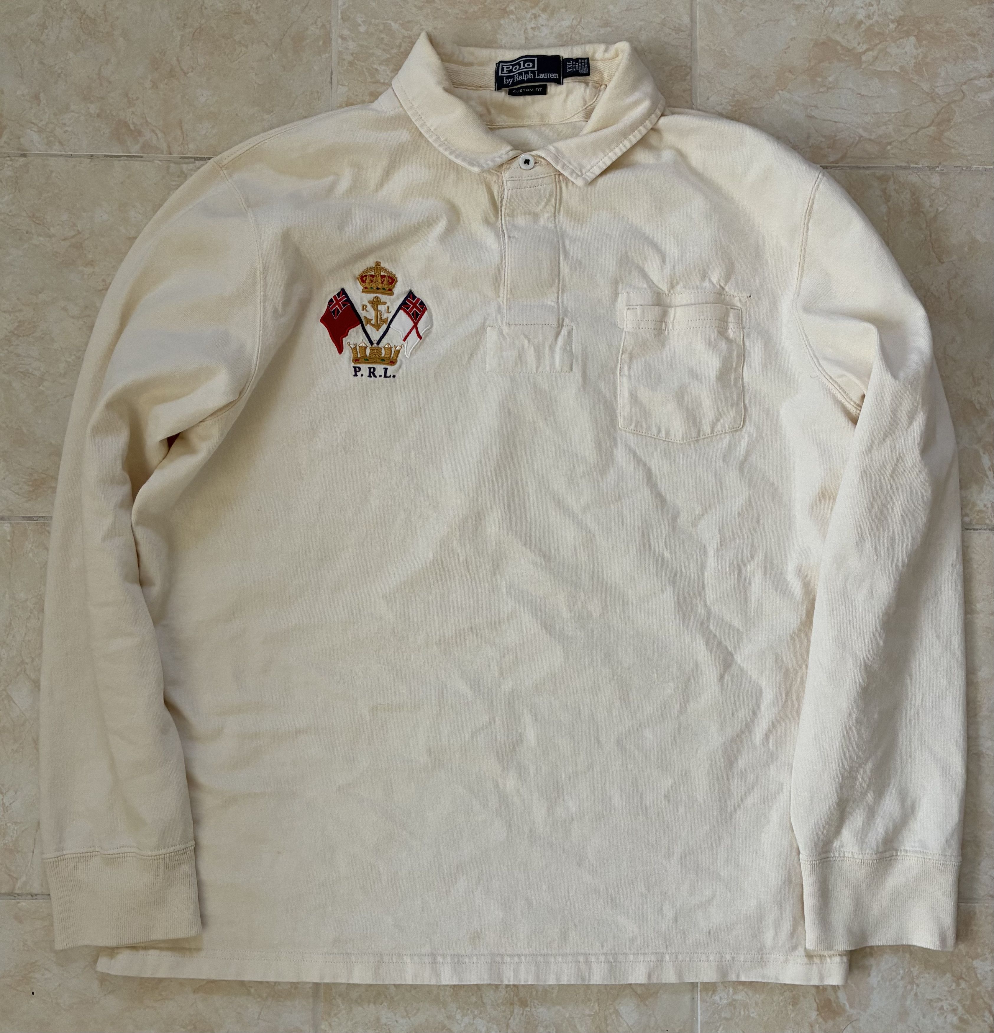 RARE Vintage 90s Ralph Lauren Rugby Polo