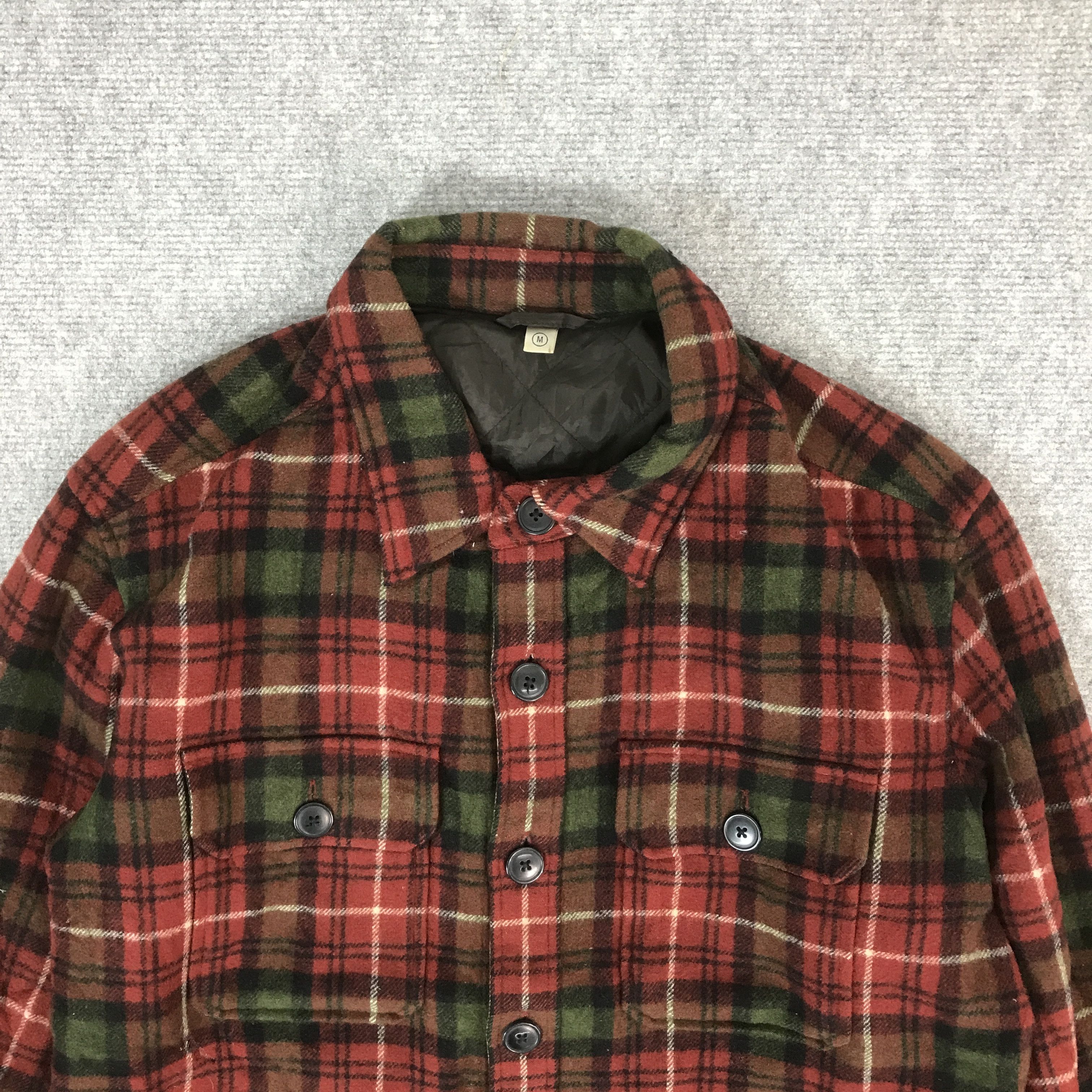 Uniqlo TARTAN JAPAN UNIQLO BUTTON UP JACKET Size US L / EU 52-54 / 3 - 2 Thumbnail