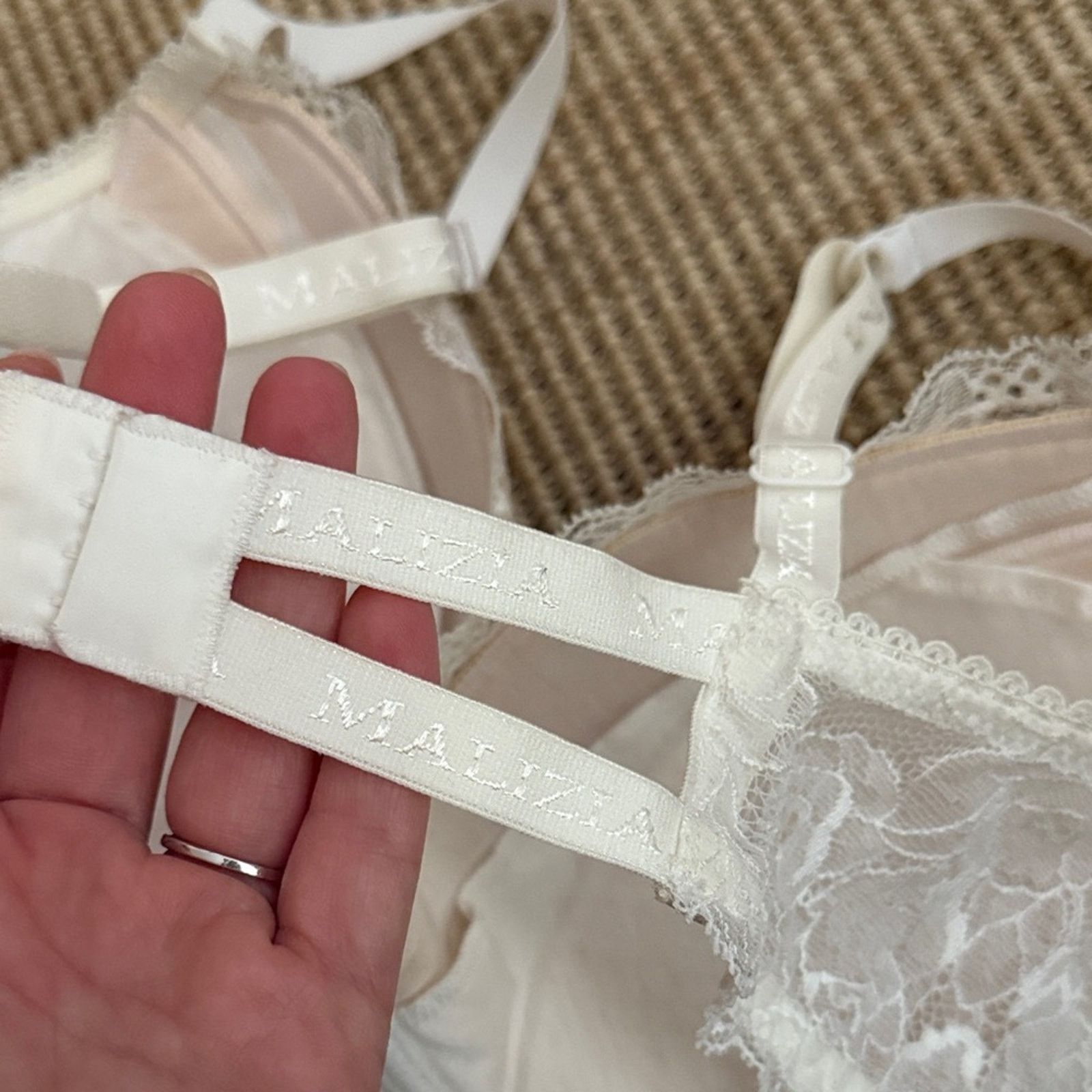 La Perla NWT La Perla white lace bra Women's Size 36D Size ONE SIZE - 4 Thumbnail