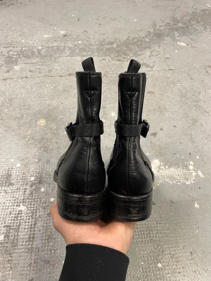 Prada 2000s Prada Black Strap Leather Boots Size US 8 / EU 41 - 8 Thumbnail