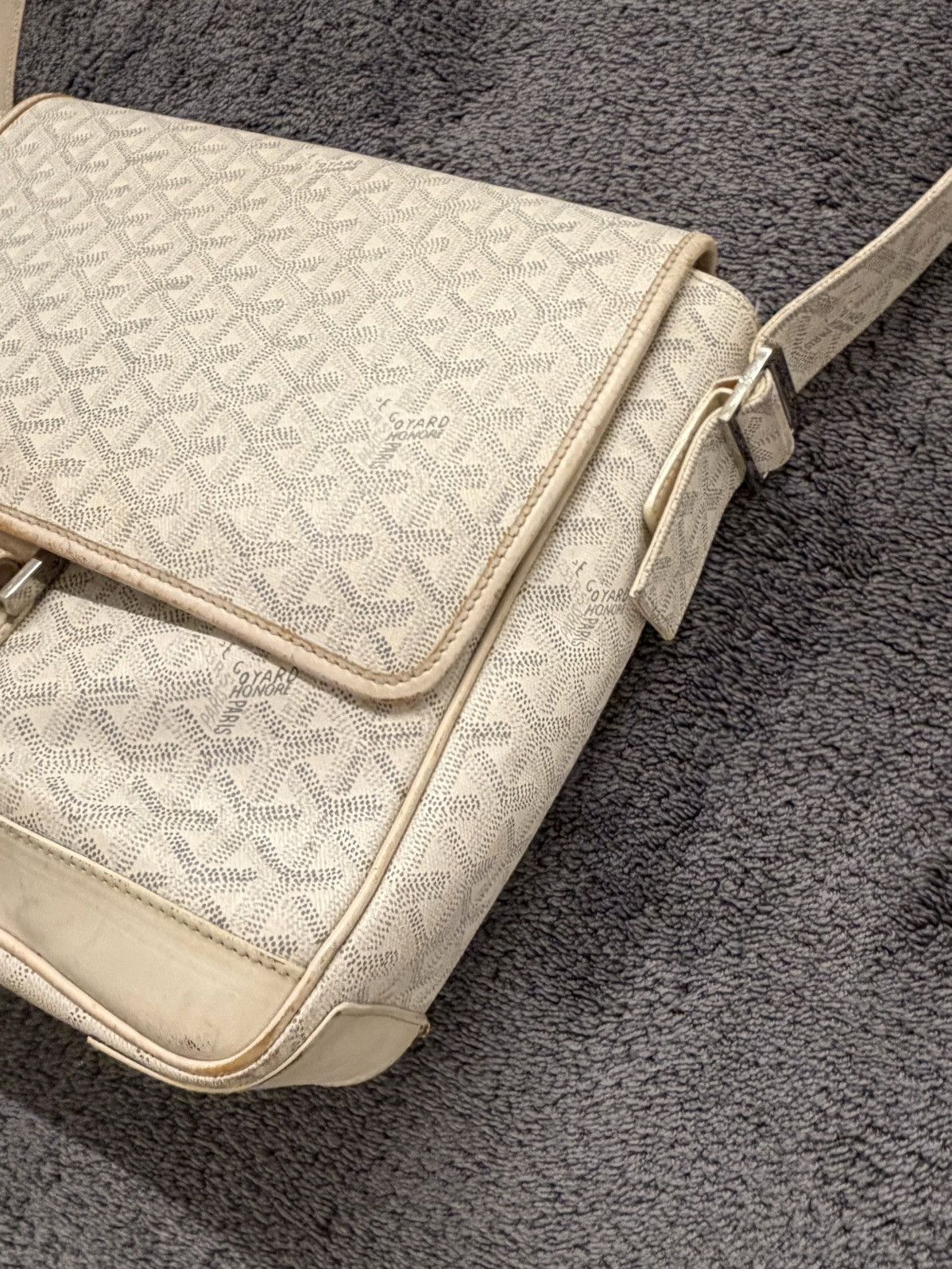 Goyard 2013 Grane Bleu MM Messenger Bag Size ONE SIZE - 5 Thumbnail