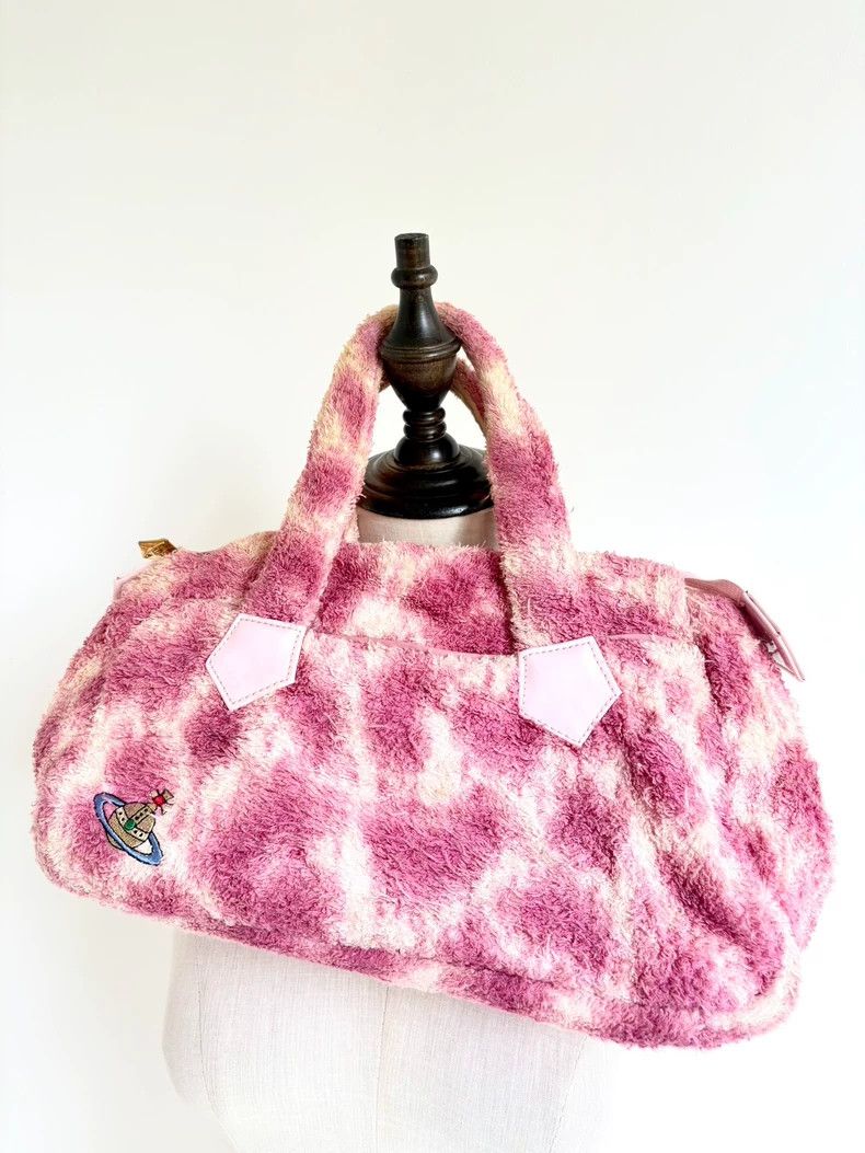 Vivienne Westwood Vivienne Westwood size os Pink leopard print handbag towel Size ONE SIZE - 1 Thumbnail