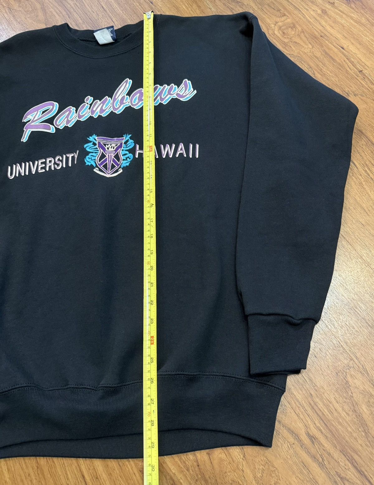Vintage 90’s University Of Hawai’i Rainbows Sweater UH BOWS