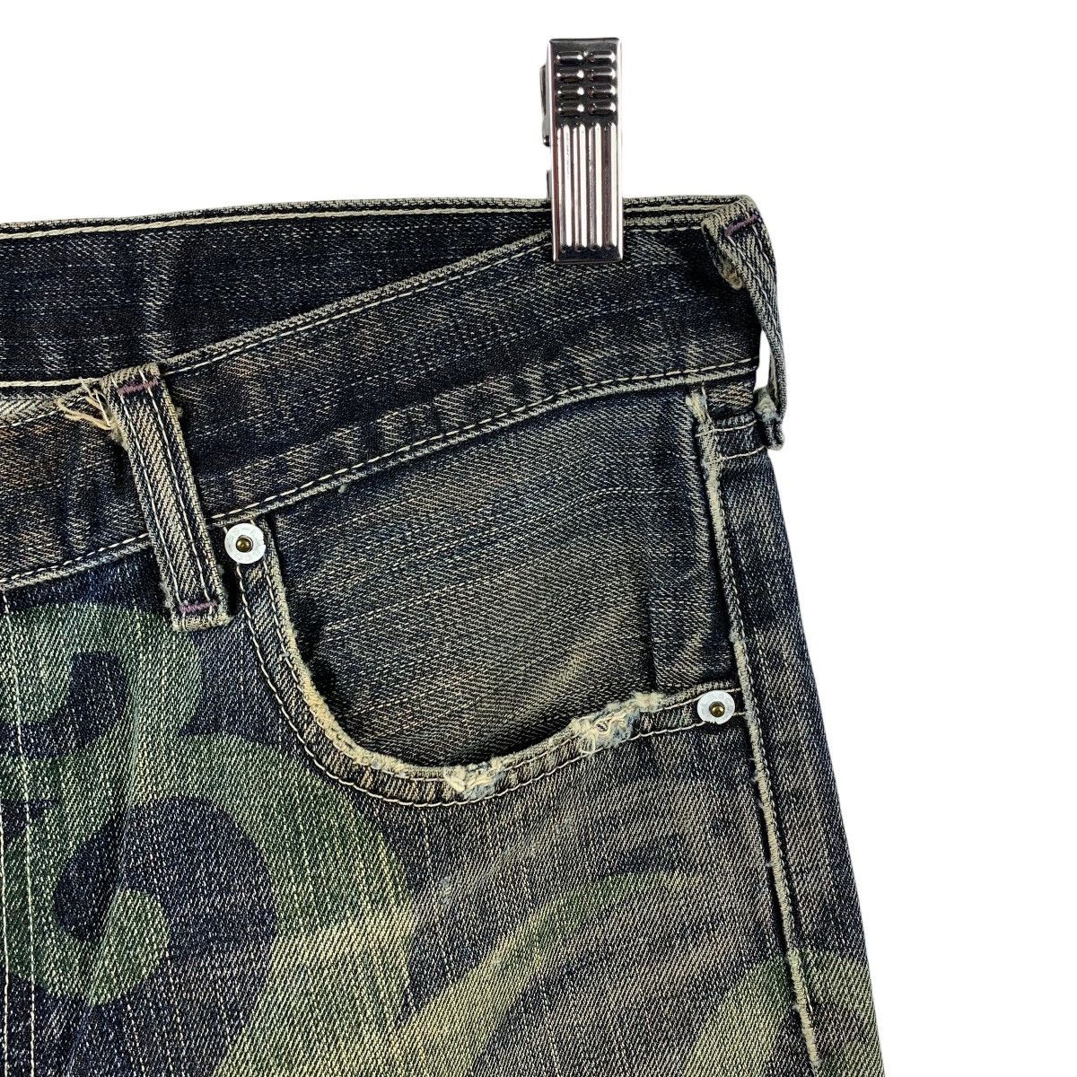 Levi's × Vintage Vintage LEVI’S lot 503 customade blue jeans Size US 32 / EU 48 - 7 Thumbnail