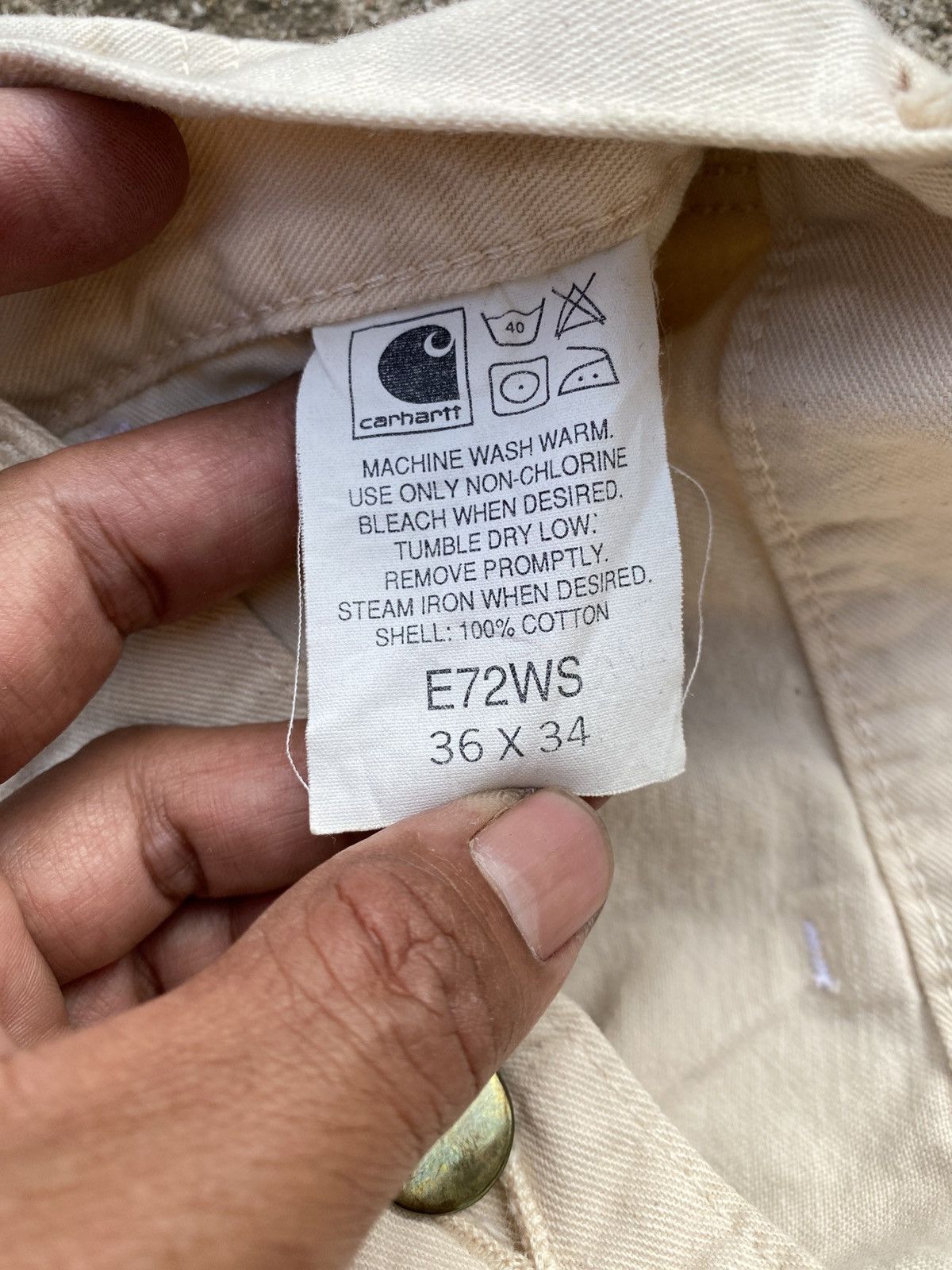 Carhartt Carhartt Worker Pants Size US 36 / EU 52 - 8 Thumbnail