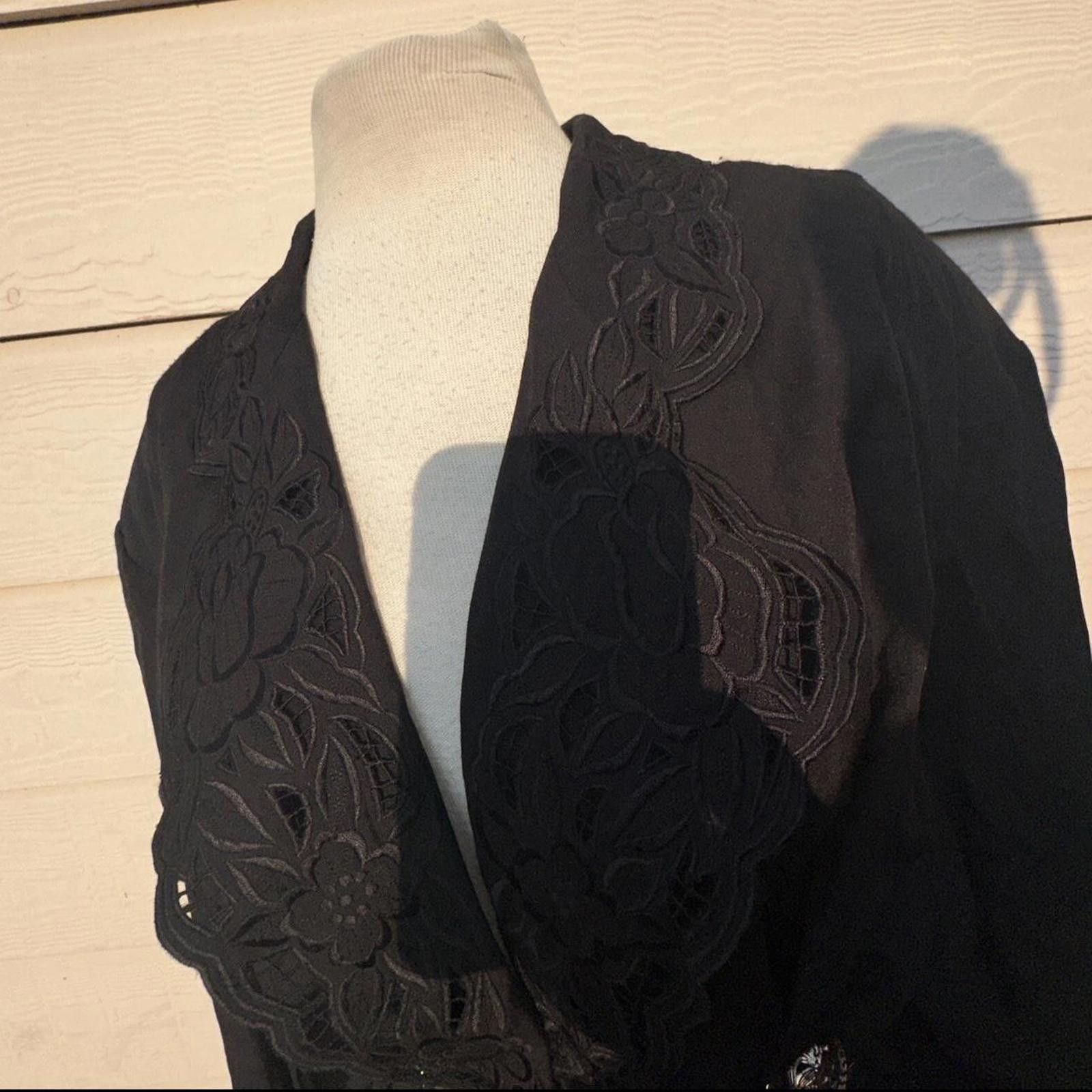 Other Vintage Together! embroidered blazer jacket size 24 Size 4XL / US 24-26 - 2 Thumbnail