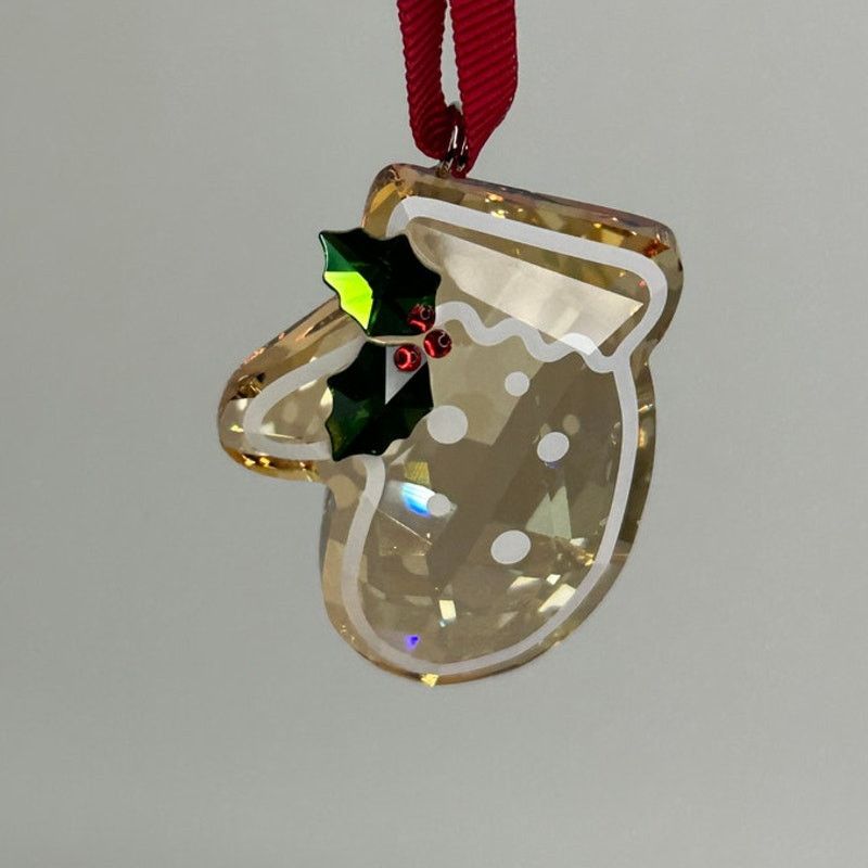 Swarovski Swarovski Holiday Cheers Gingerbread Glove Ornament Size ONE SIZE - 7 Thumbnail