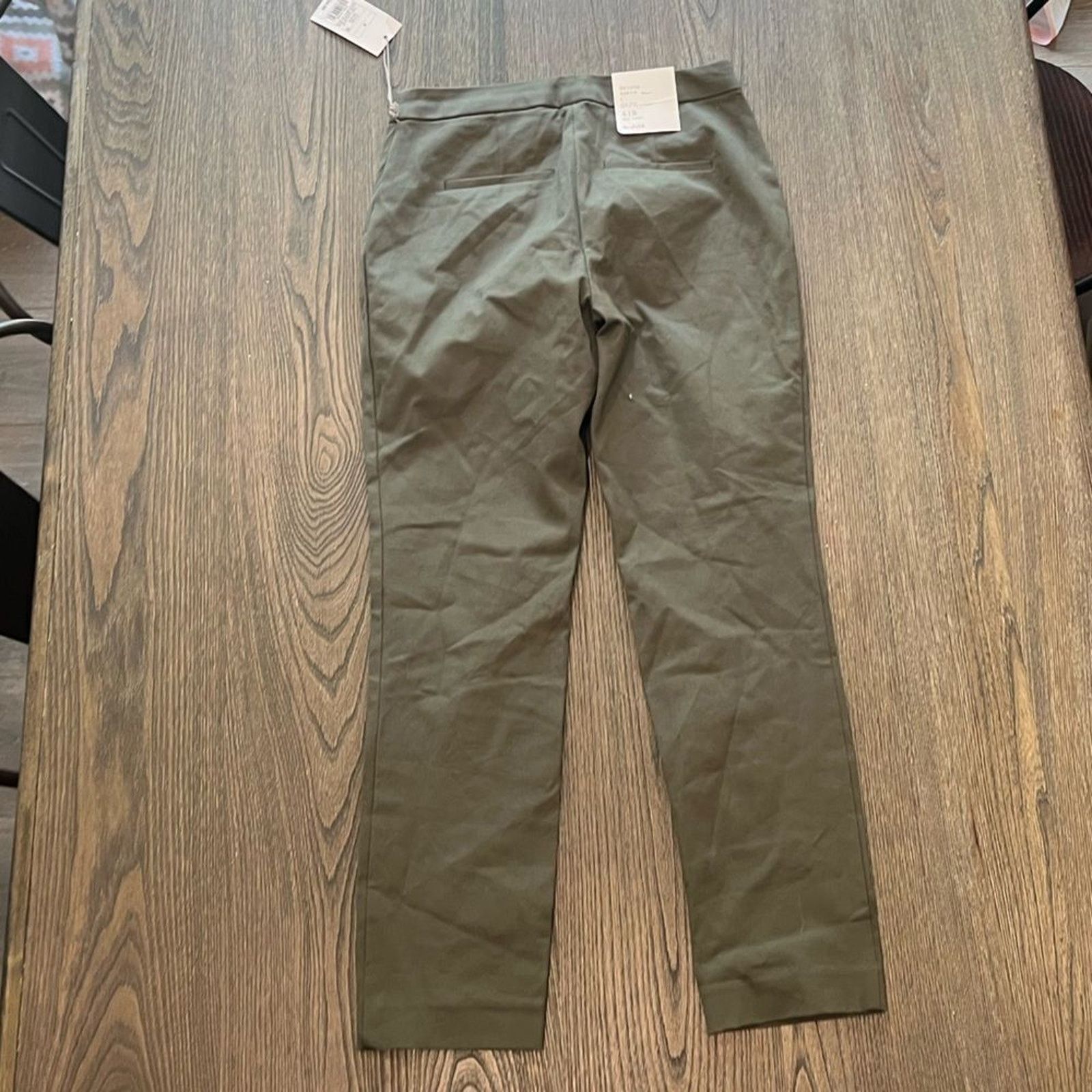 Vintage NWT A New Day Stretch Skinny Leg Olive Green Pants Size 4 Size 27" / US 4 / IT 40 - 8 Thumbnail