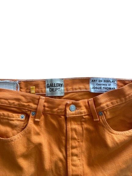 Gallery Dept. Gallery Dept Orange Workwear Pants / Carpenter Jeans Size US 31 - 4 Thumbnail