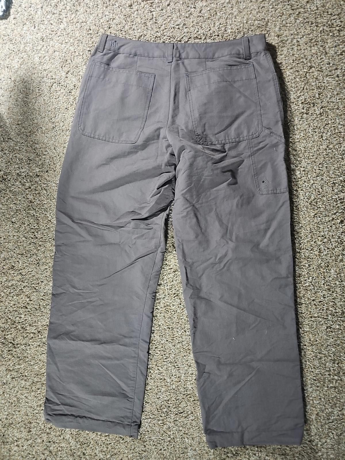 Issey Miyake Isis Sz 10 Nylon Gray Outdoor Pants Size 32" / US 10 / IT 46 - 6 Thumbnail