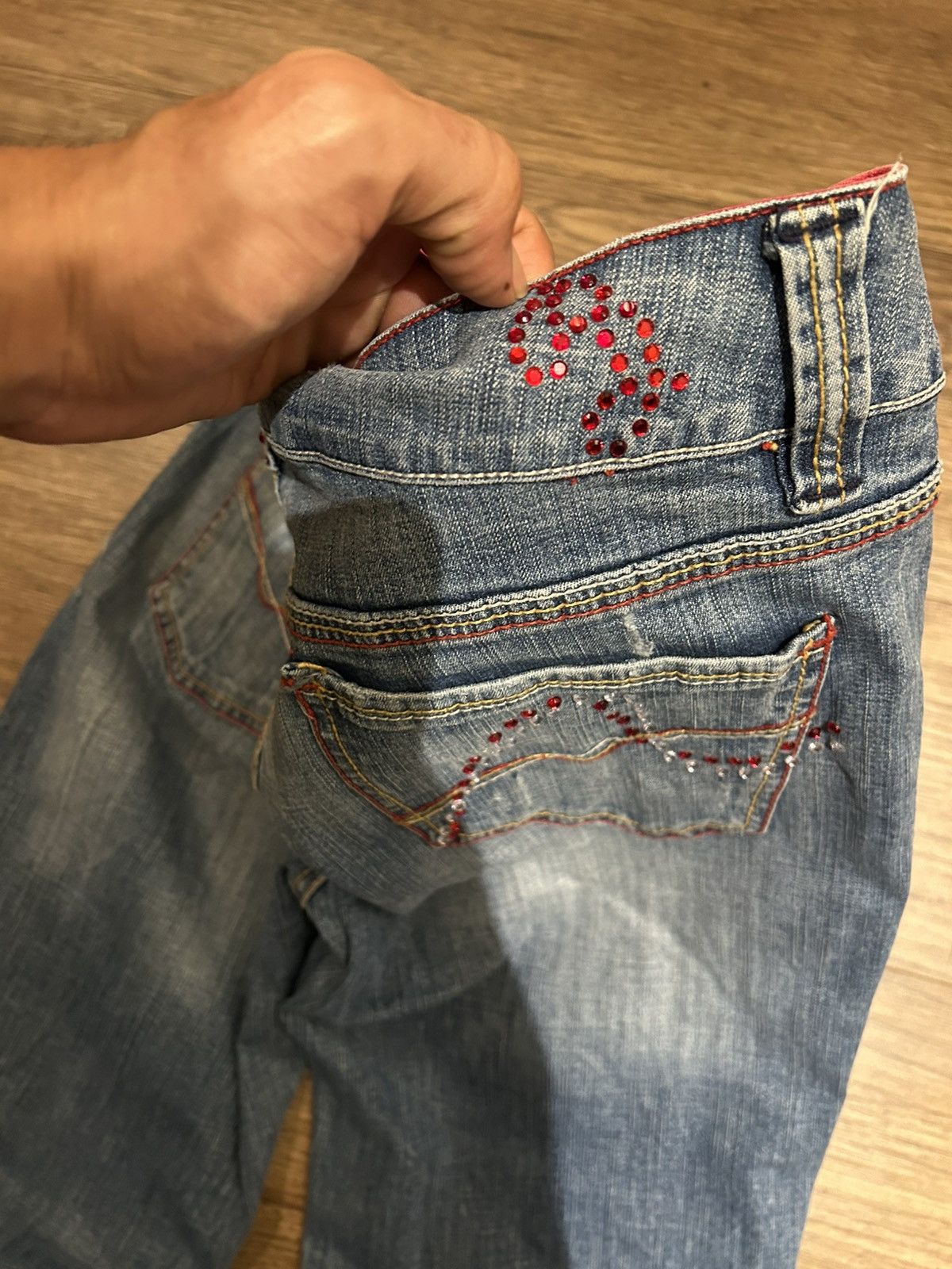 Pepe Jeans Pepe Jeans Studded Vintage Denim Size US 32 / EU 48 - 7 Thumbnail