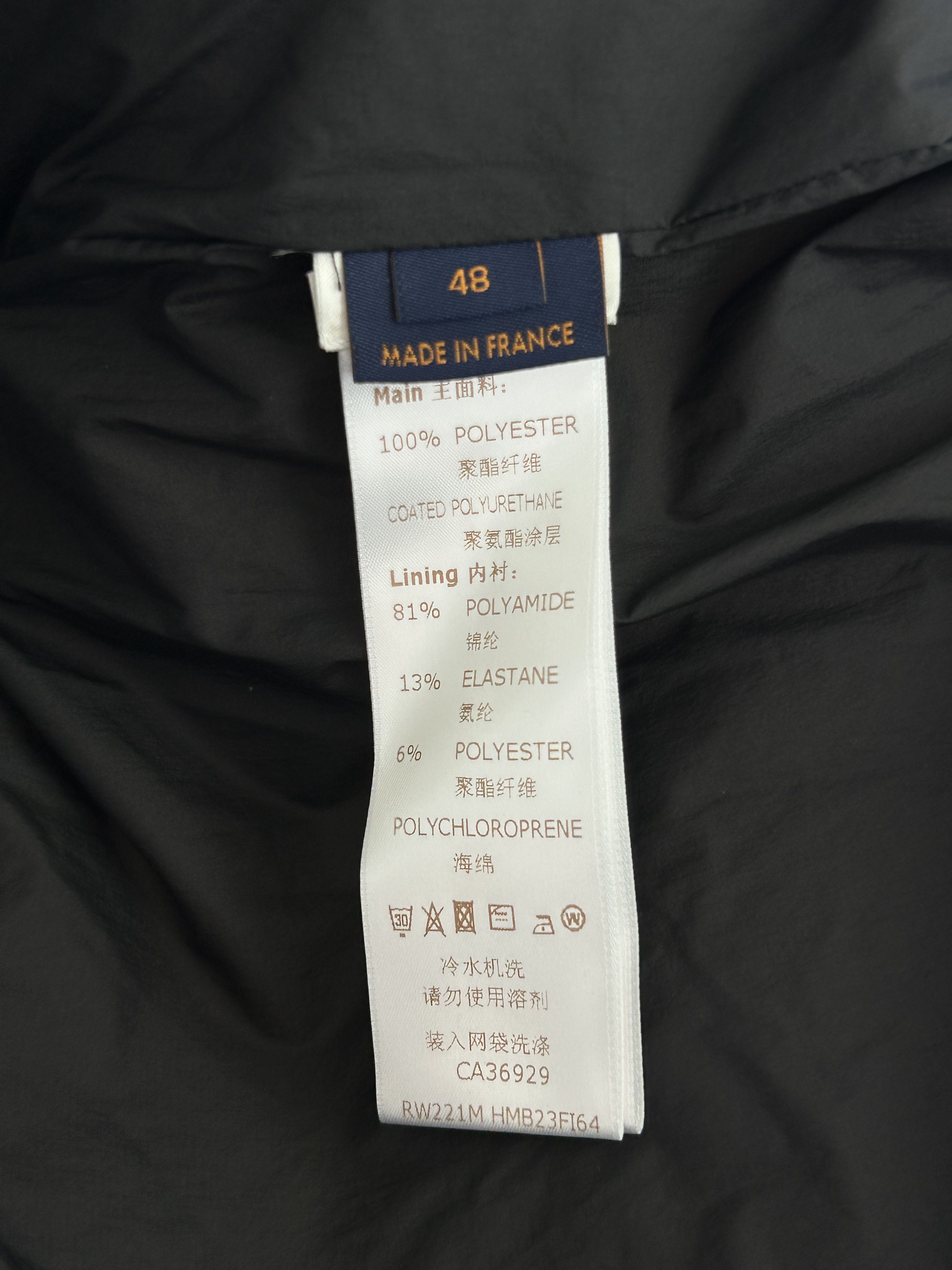 Louis Vuitton Black & Grey 2054 Monogram Heat Reflective Puffer Jacket Size US S / EU 44-46 / 1 - 5 Thumbnail