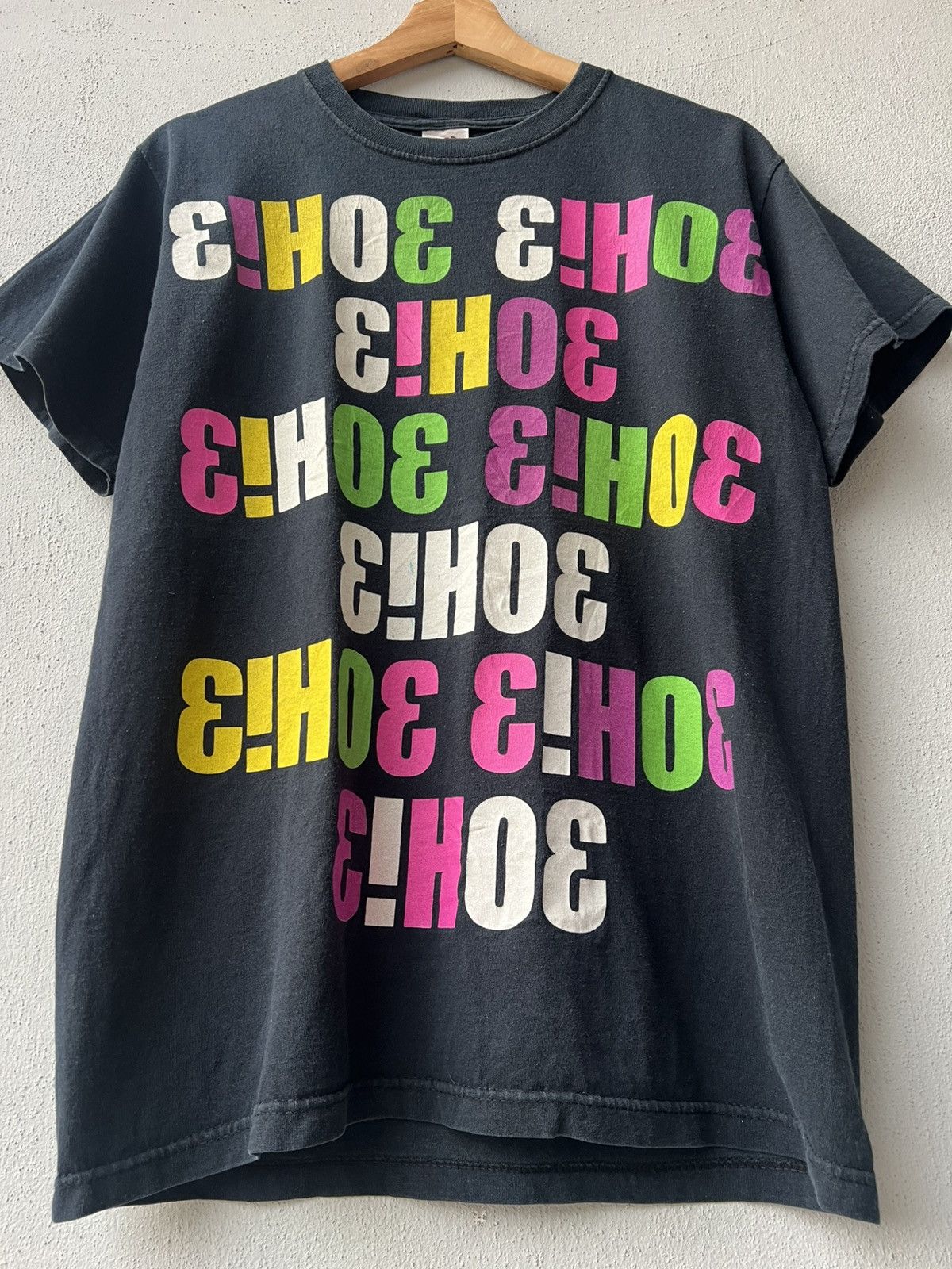 Band Tees Vintage Rare 3OH!3 Spell Out All Over Tee Size US M / EU 48-50 / 2 - 1 Thumbnail
