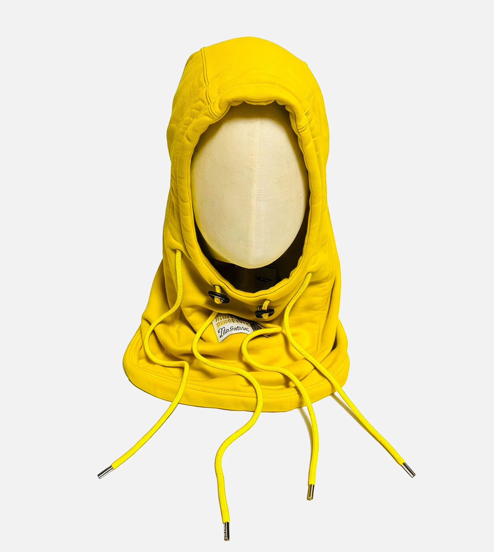Takahiromiyashita The Soloist. TAKAHIROMIYASHITATheSoloist Yellow Balaclava Adjustable Size ONE SIZE - 1 Thumbnail