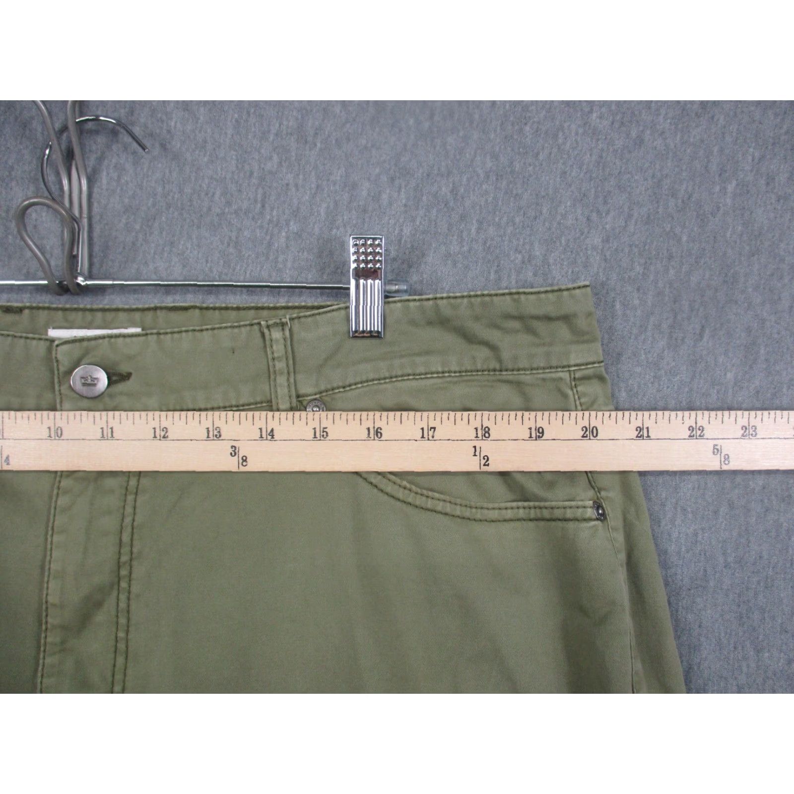 Peter Millar Peter Millar Pants Mens 40x30 Green Chino 5 Pocket Stretch Golf Casual MF17B93 Size US 40 / EU 56 - 3 Thumbnail