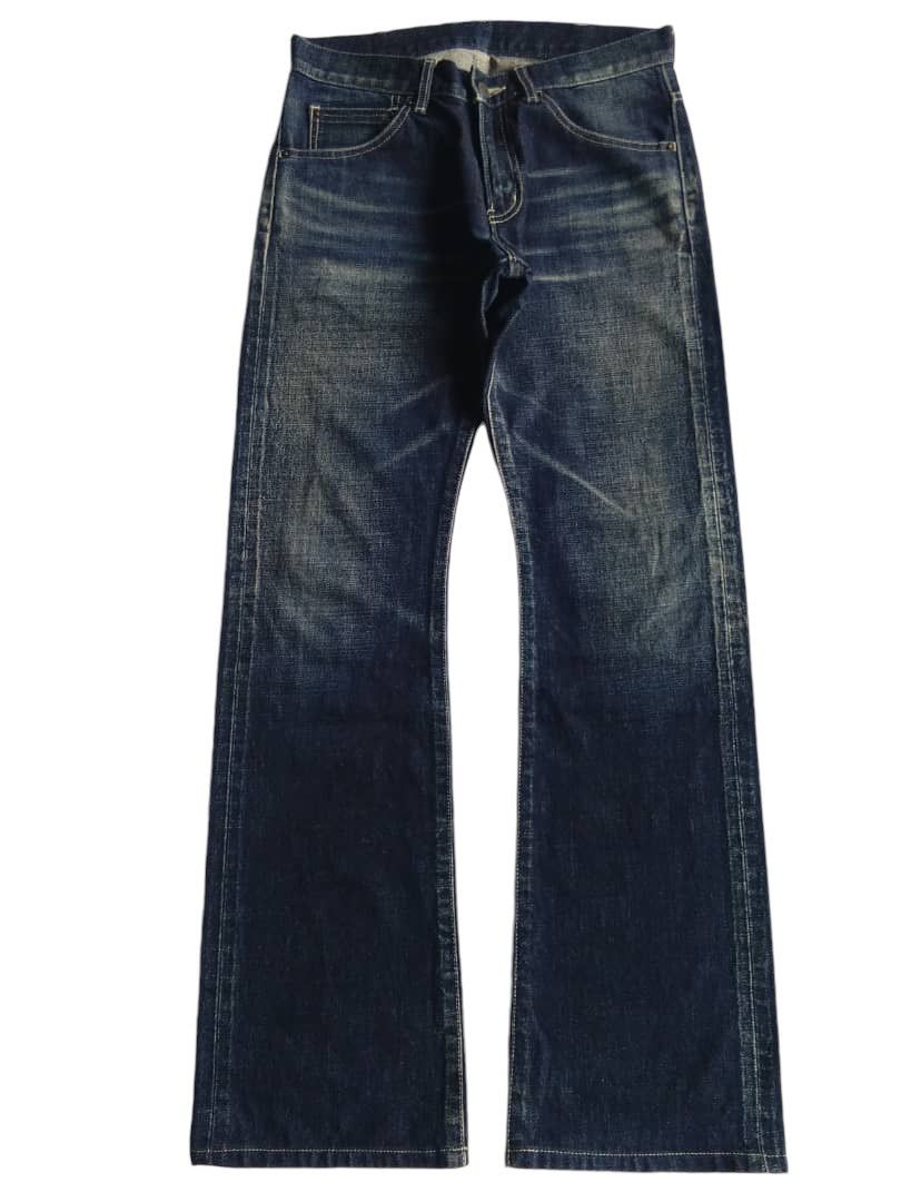 Tornado Mart FLARE JAPANESE MEN’S BIGI SELVEDGE RUSTY DENIM Size US 30 / EU 46 - 2 Thumbnail