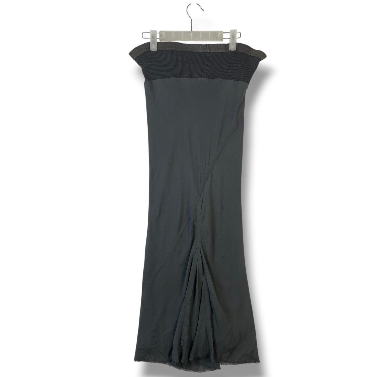 Rick Owens RICK OWENS TWO LAYERS SILK SLEEVELESS MAXI DRESS Size M / US 6-8 / IT 42-44 - 3 Thumbnail