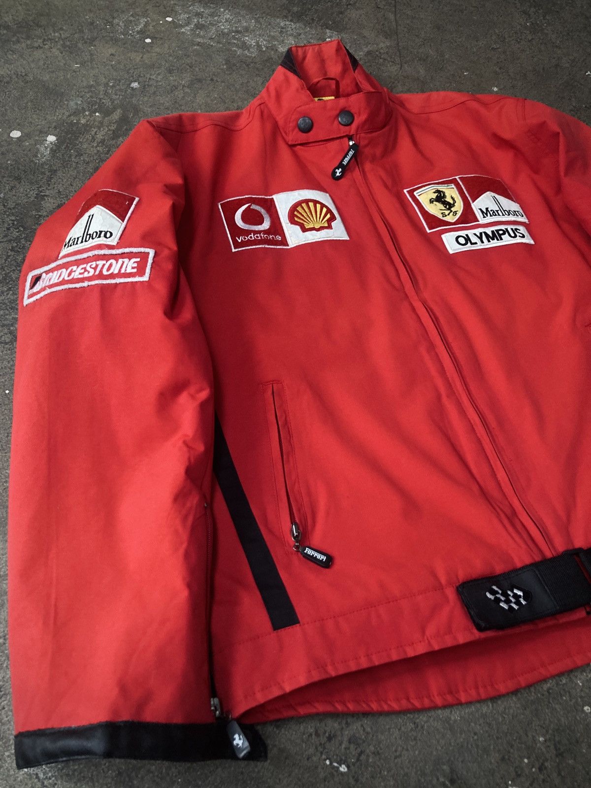 Ferrari × Formula 1 × Marlboro Vintage 90s Ferrari x Marlboro Racing Jacket Size US XL / EU 56 / 4 - 4 Thumbnail