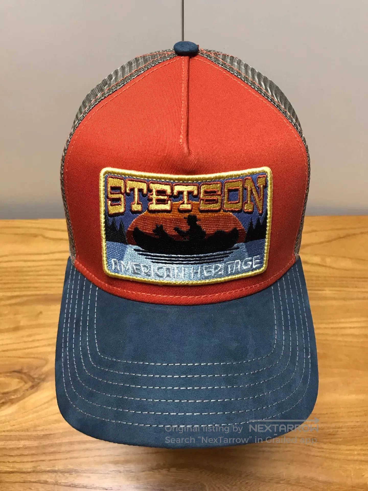 Stetson Stetson Canoe Embroidery Trucker Cap. Size ONE SIZE - 4 Thumbnail