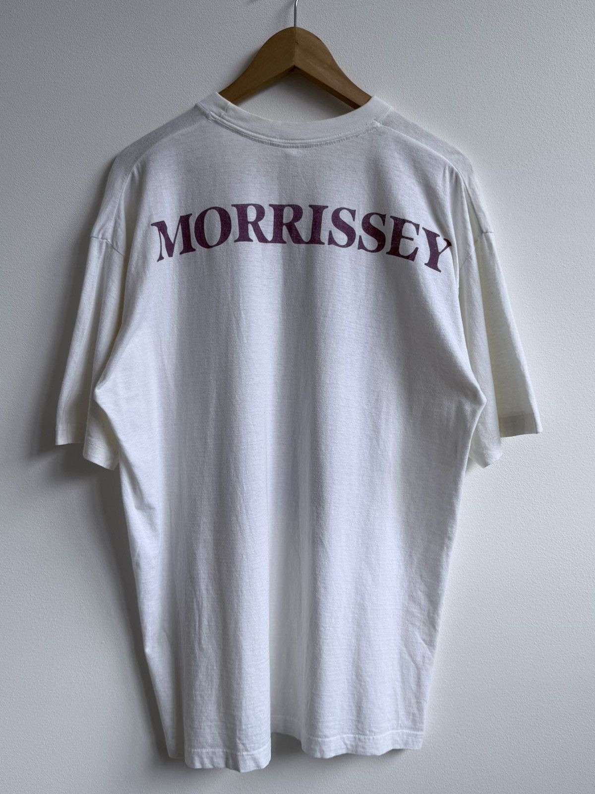 Band Tees Vintage 90s Morrissey The Smiths T-Shirt Tee Size US XL / EU 56 / 4 - 9 Thumbnail