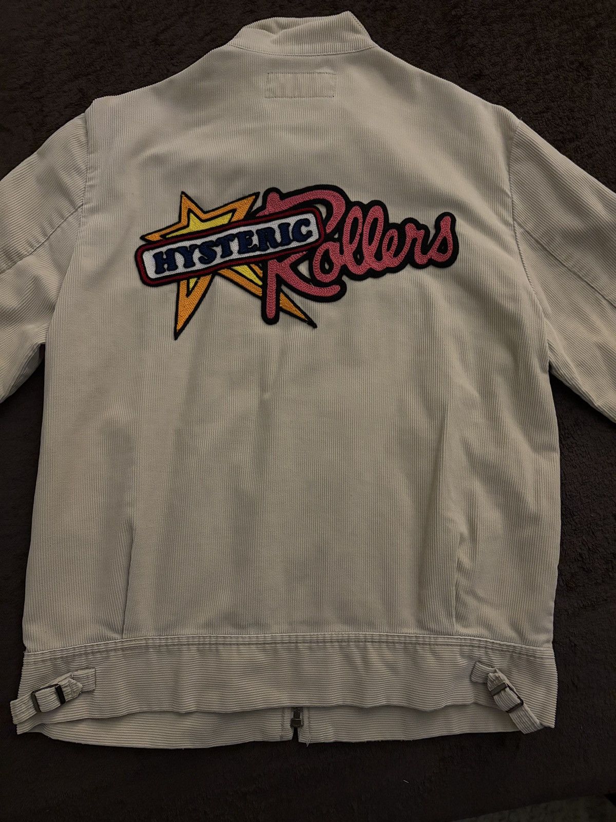 Hysteric Glamour Vintage Hysteric Glamour Chainstitch Jacket Hysteric Rollers Size US S / EU 44-46 / 1 - 2 Thumbnail