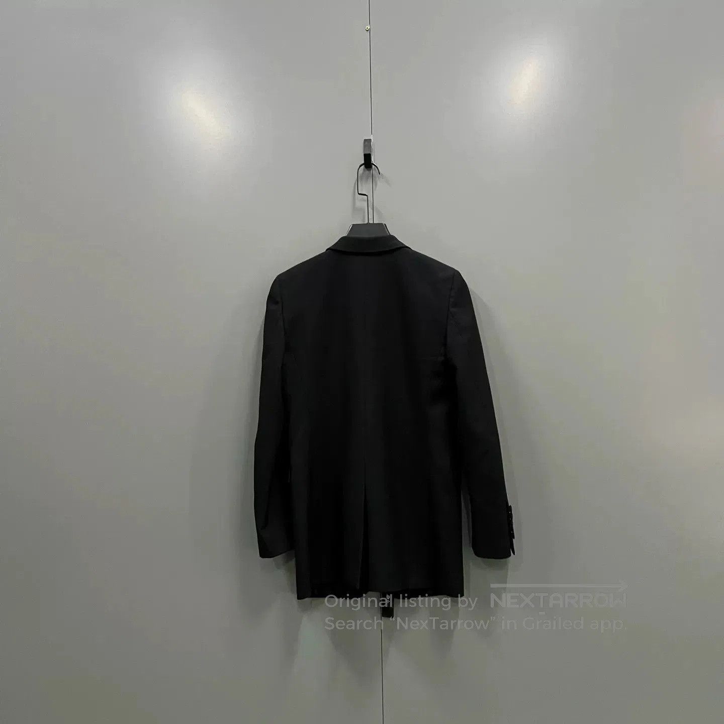 Saint Laurent Paris Saint Laurent Black Embroidered Lapel Blazer. Size US M / EU 48-50 / 2 - 2 Thumbnail
