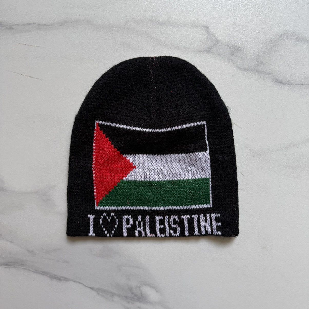 Other Crafted Beanie I love Palestine Size ONE SIZE - 2 Thumbnail