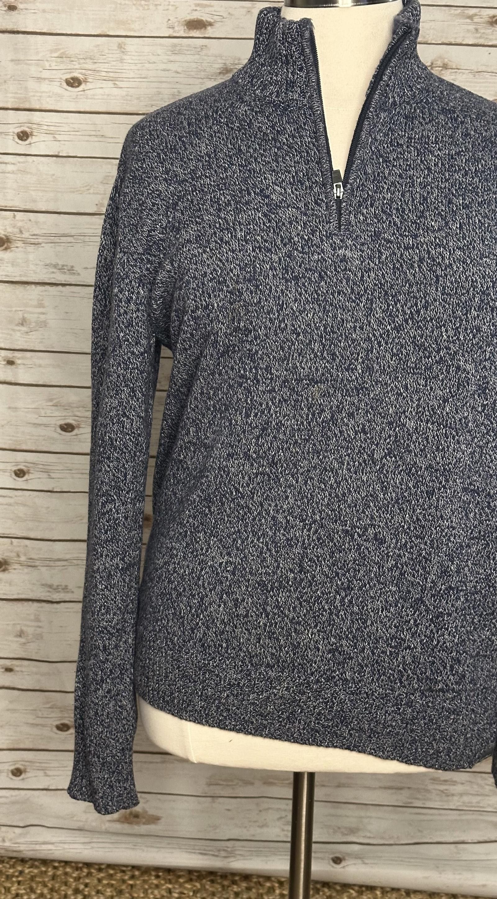 Eddie Bauer Eddie Bauer marled quarter zip mock neck sweater Size Large Size US L / EU 52-54 / 3 - 4 Thumbnail