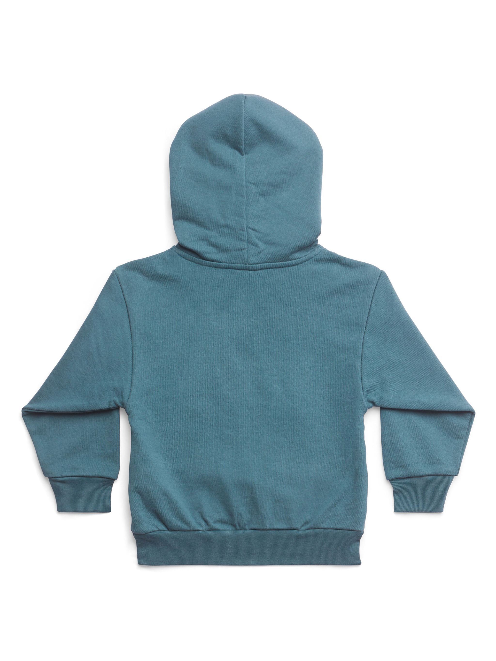 Balenciaga o1mt1gz1124 KIDS Hoodie in Blue Size US XXS / EU 40 - 2 Thumbnail
