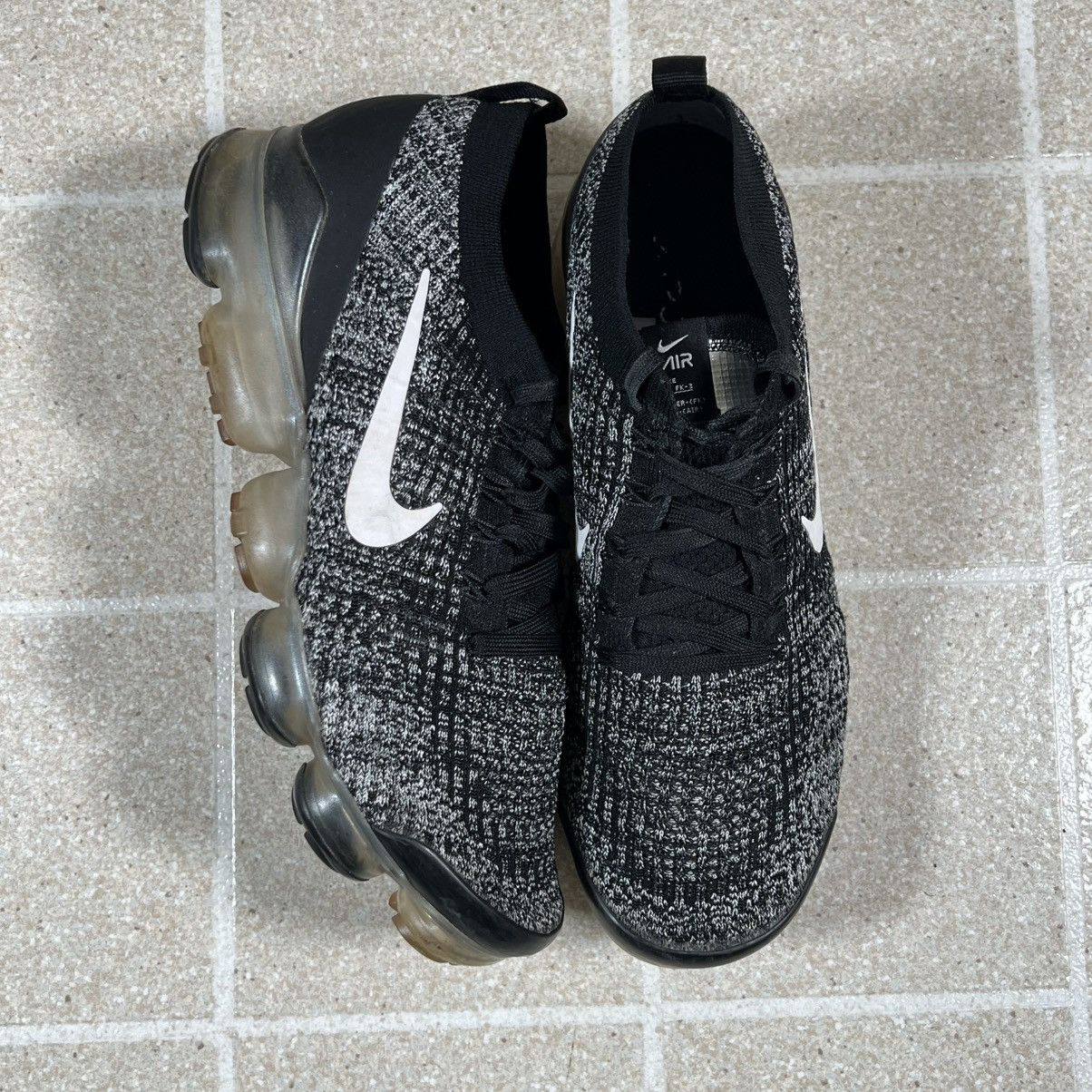 Nike Nike Air Vapormax Flyknit 3 Shoes 10.5 Black Oreo Sneakers Size US 10.5 / EU 43-44 - 1 Thumbnail