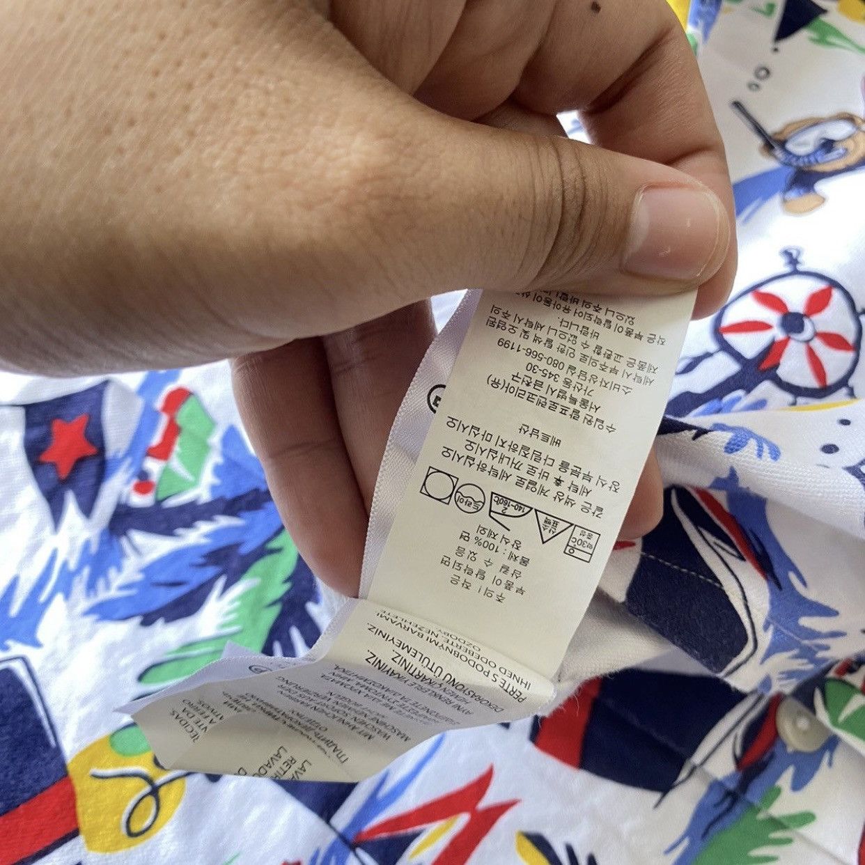 Polo Ralph Lauren × Ralph Lauren Polo Bear shirt Ralph Lauren Full Print logo Bear Beach XL Size US XL / EU 56 / 4 - 12 Thumbnail