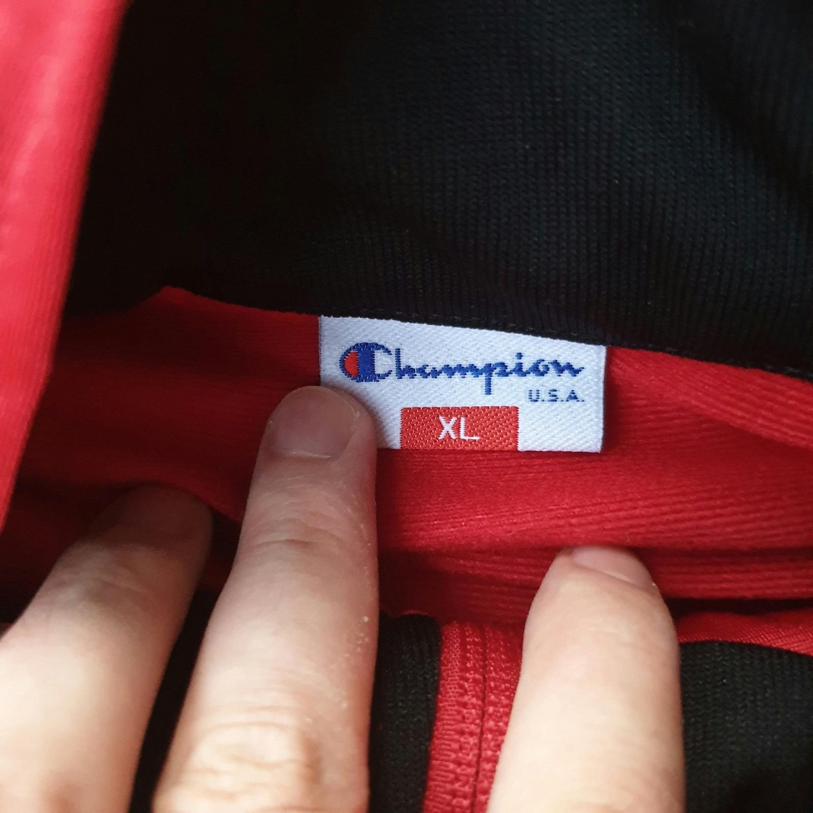 Champion Champion Track Top Zip Up Jacket in Red Size US XL / EU 56 / 4 - 4 Thumbnail