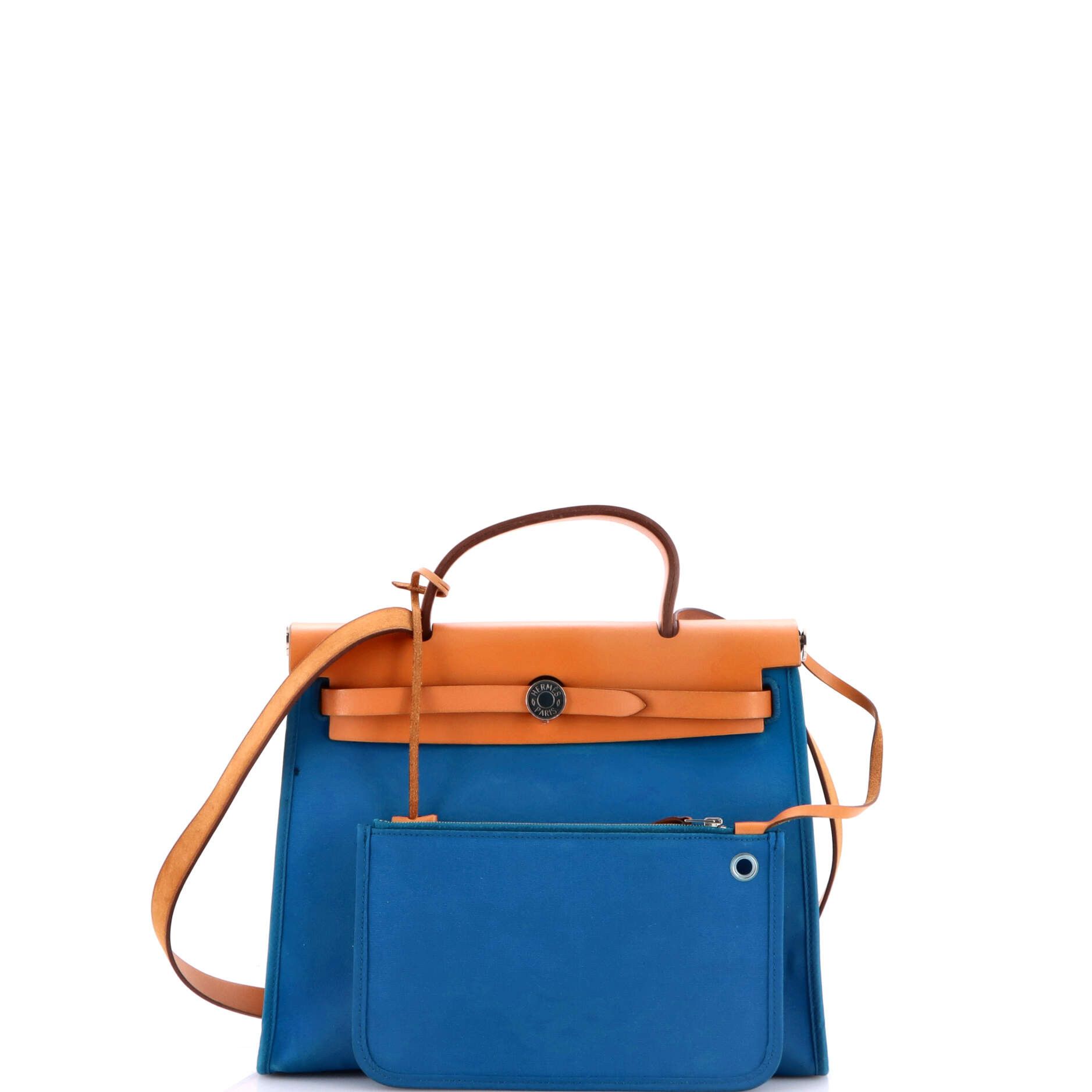 Herbag Zip Leather and Toile 31