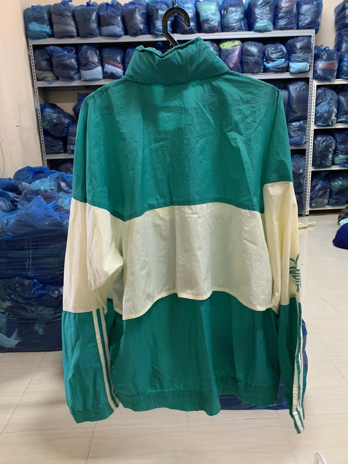 Adidas × Vintage Vintage 90s Adidas Oversized Jacket Size US XL / EU 56 / 4 - 3 Thumbnail