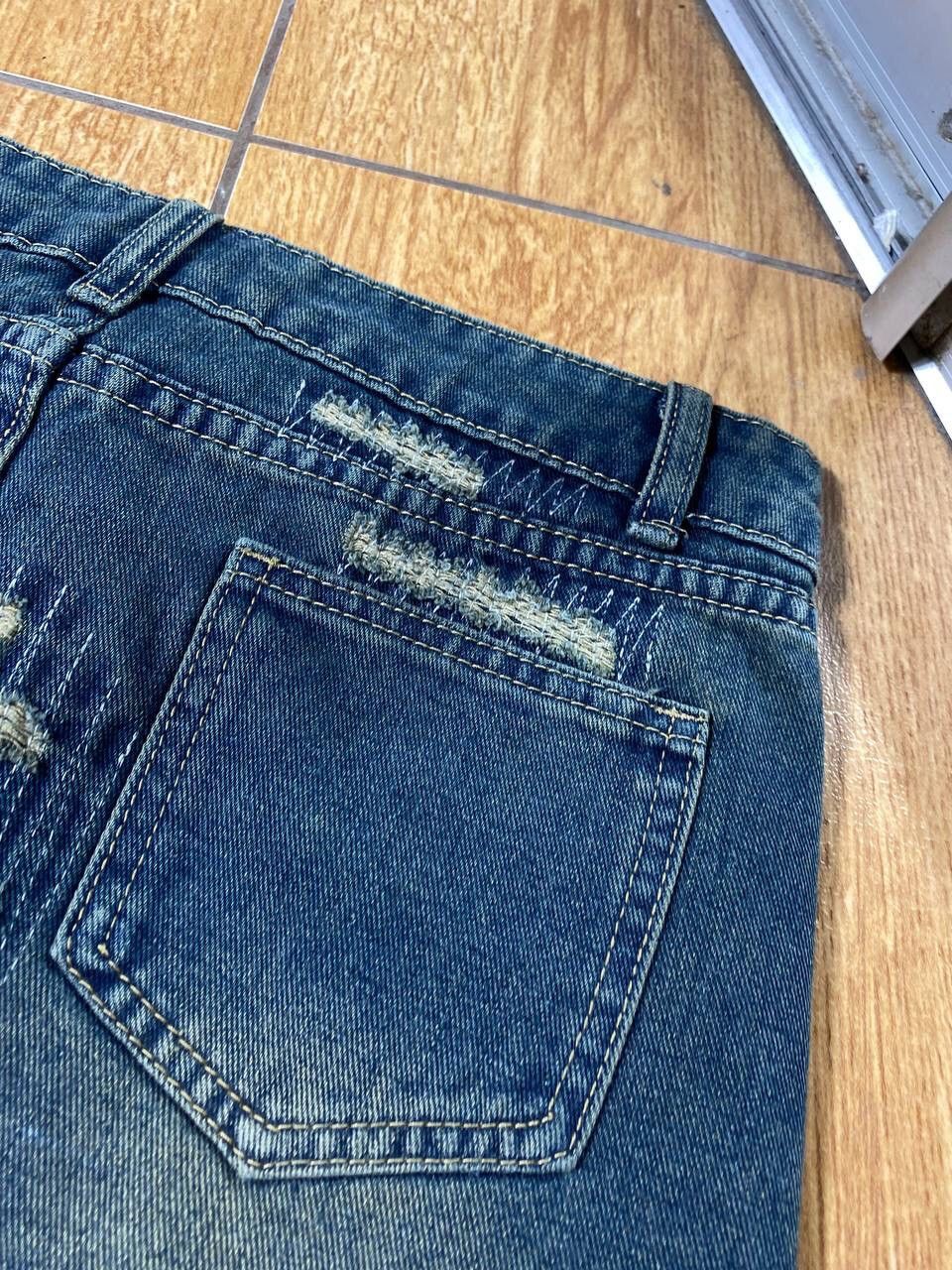 Japanese Brand Vintage Y2K Japanese Zip Retro Mini Skirt 90s Style Size 32" / US 10 / IT 46 - 3 Thumbnail