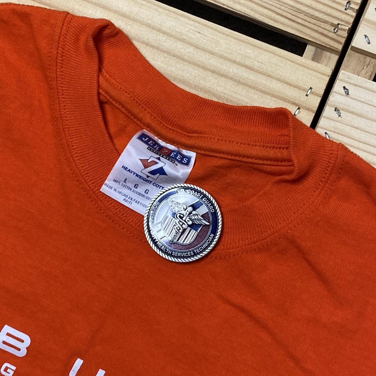 Jerzees Vintage Auburn University Orange College Tee Size Large Size US L / EU 52-54 / 3 - 3 Thumbnail
