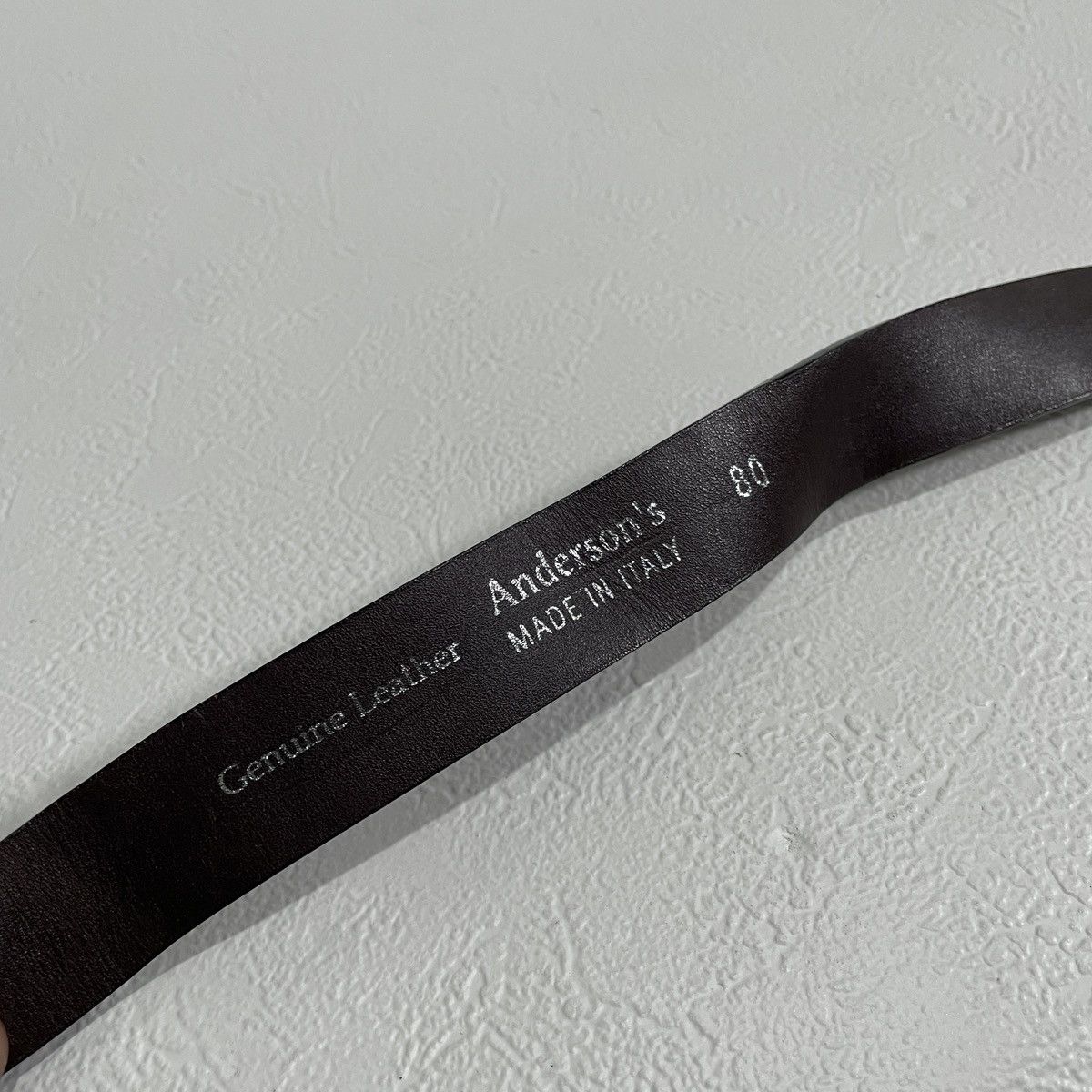 Andersons Vintage retro Anderson's leather belt Size ONE SIZE - 6 Thumbnail