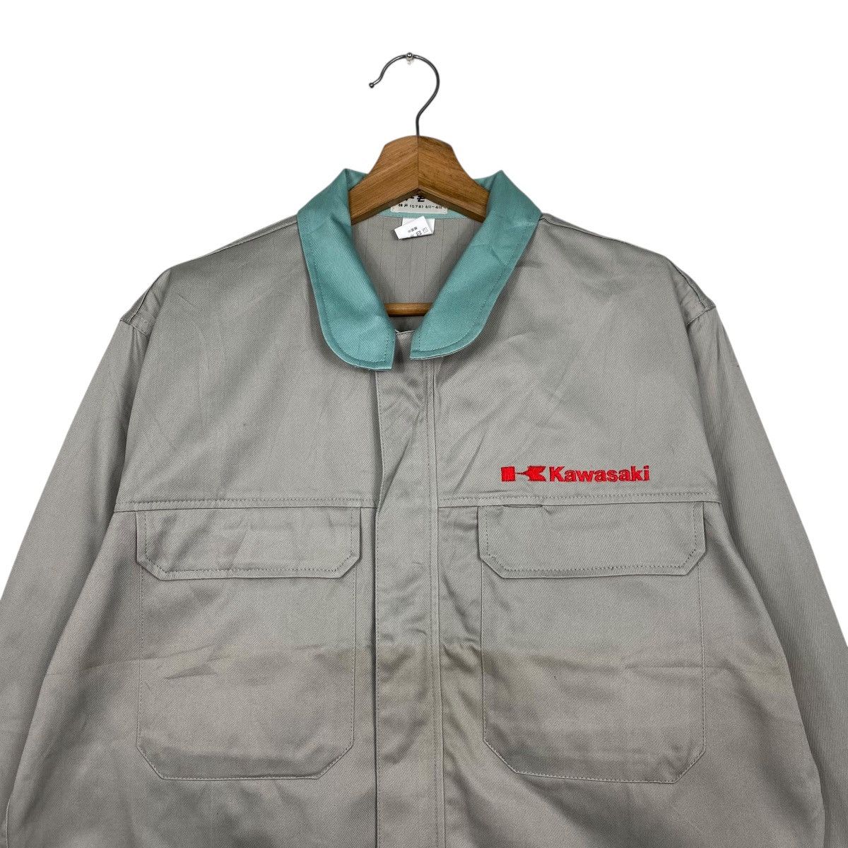 Japanese Brand Kawasaki workers jacket Size US M / EU 48-50 / 2 - 2 Thumbnail