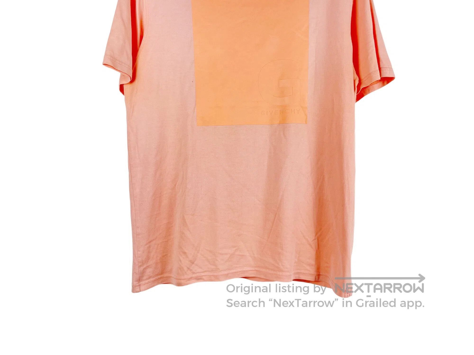 Givenchy Givenchy Pink Embossed Print Short Sleeve Size US XL / EU 56 / 4 - 5 Thumbnail